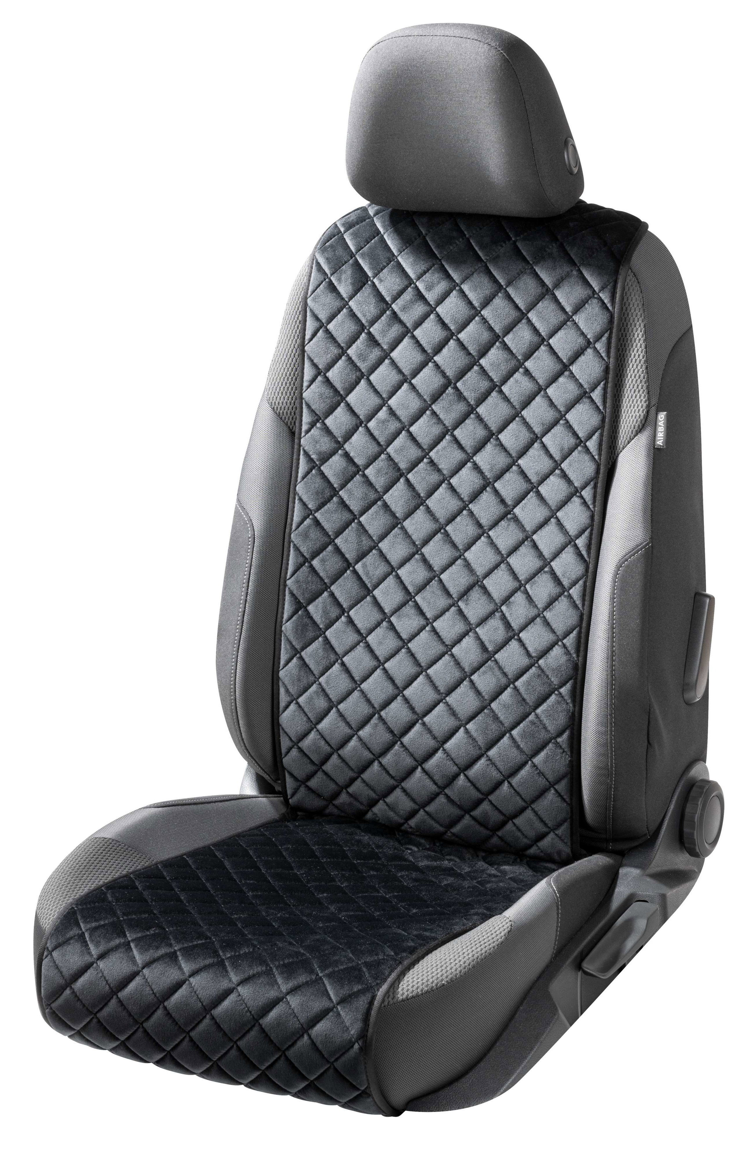Seat cover Comfortline Luxor with anti-slip coating, 1 front seat