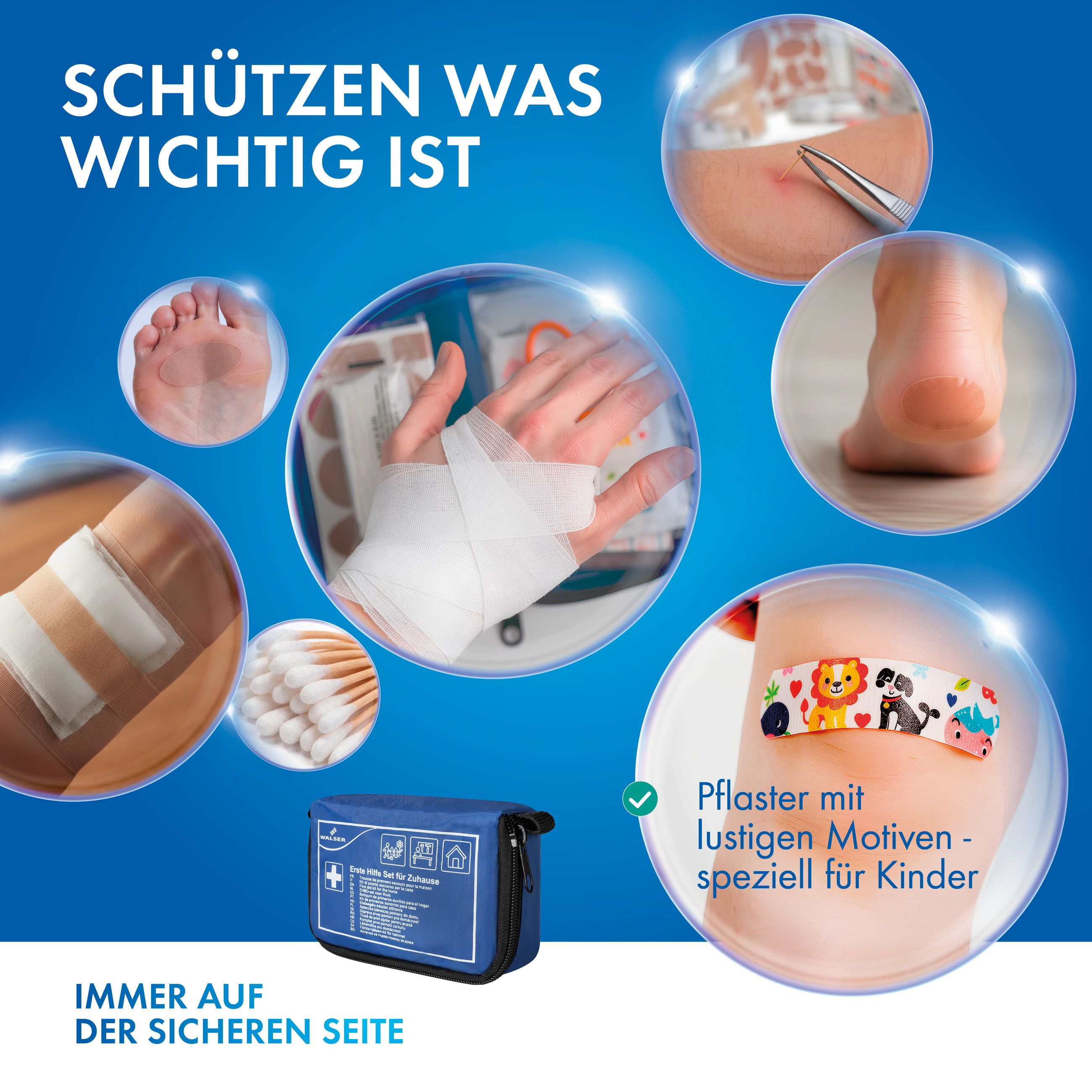 Bandage, Erste Hilfe, Bandage, Erste Hilfe