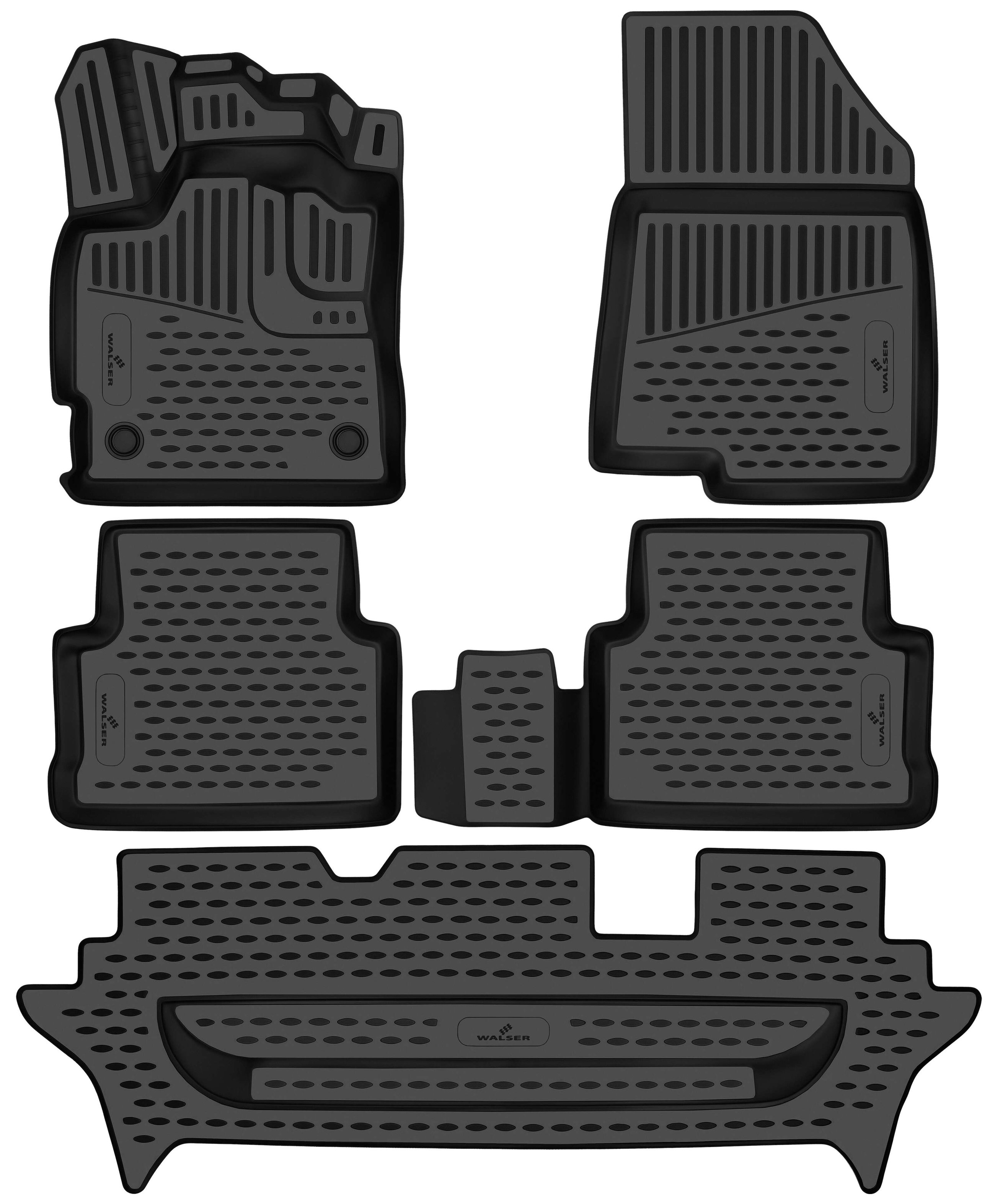 Tapis en caoutchouc XTR pour Dacia Jogger (RK) 09/2021-auj., 7 places