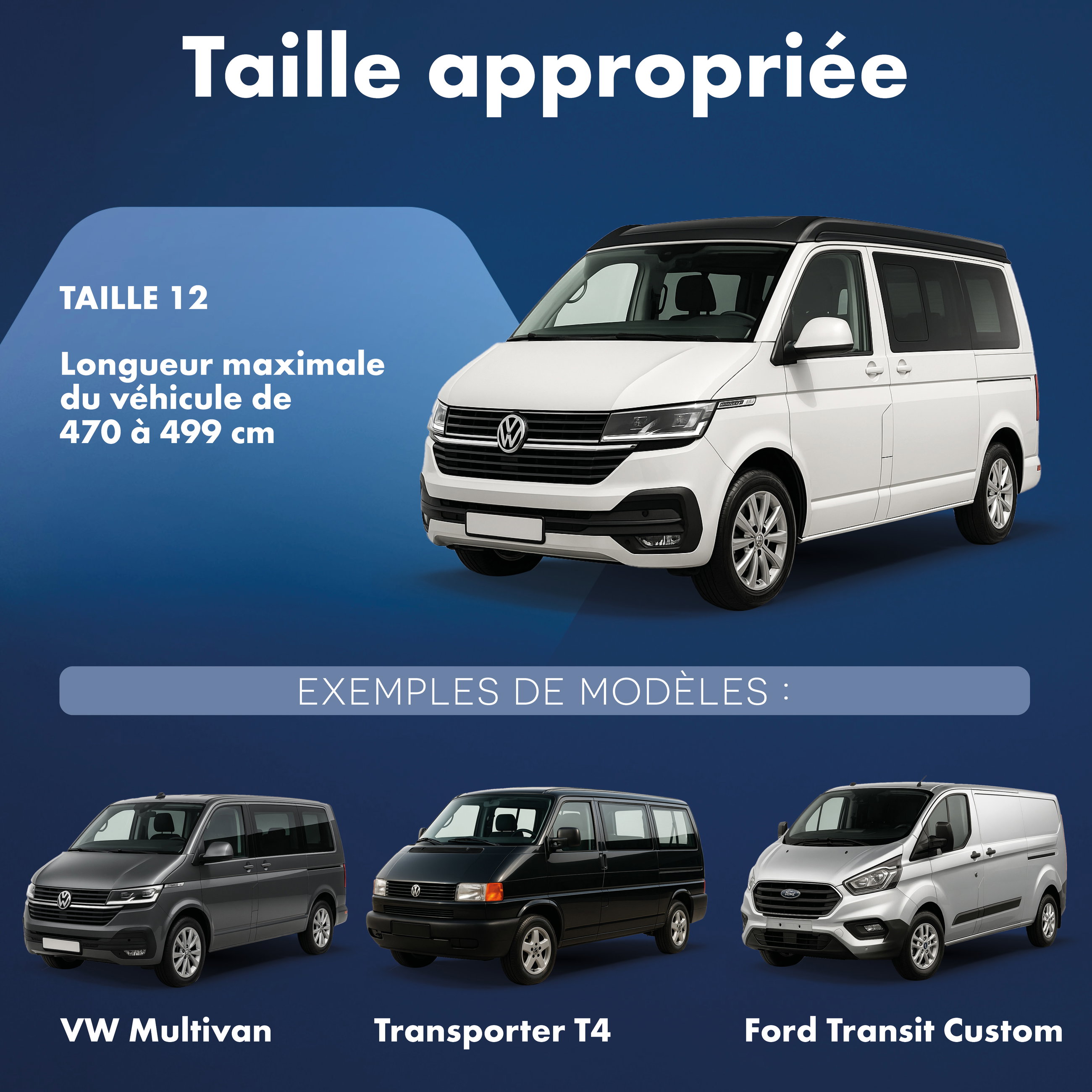Housse de voiture All Weather, bâche pour bus taille 12 argent