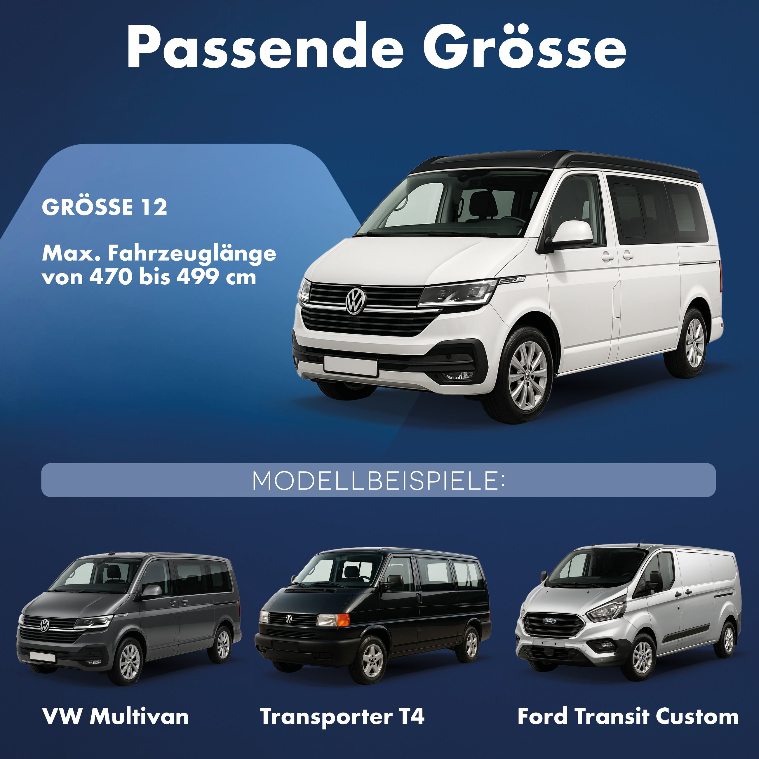 Abdeckplane Auto All Weather, Transporter Abdeckung silber, Autoplane Größe 12 Bus
