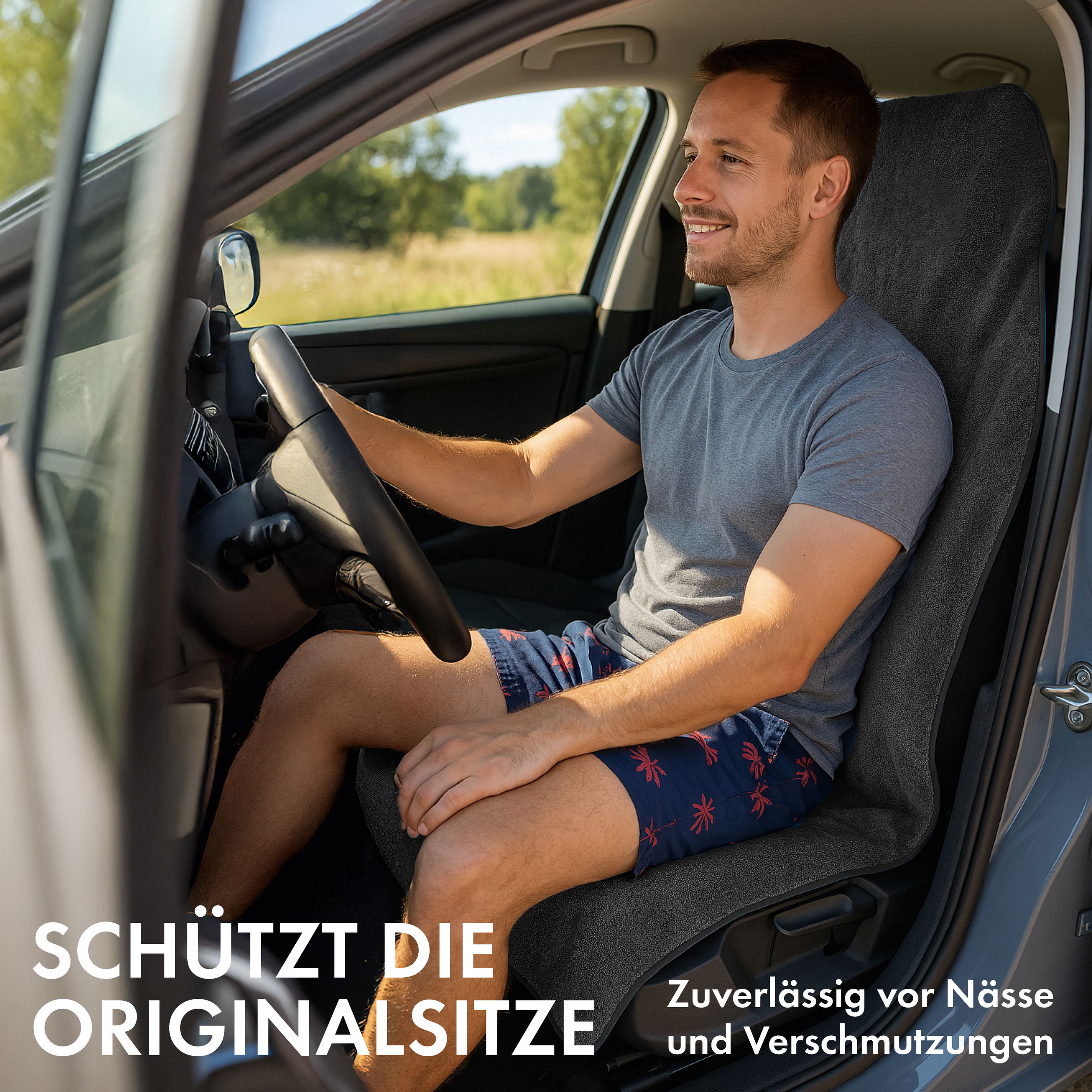 Auto, Autositzbezug, Fahren, Sommer, Lifestyle