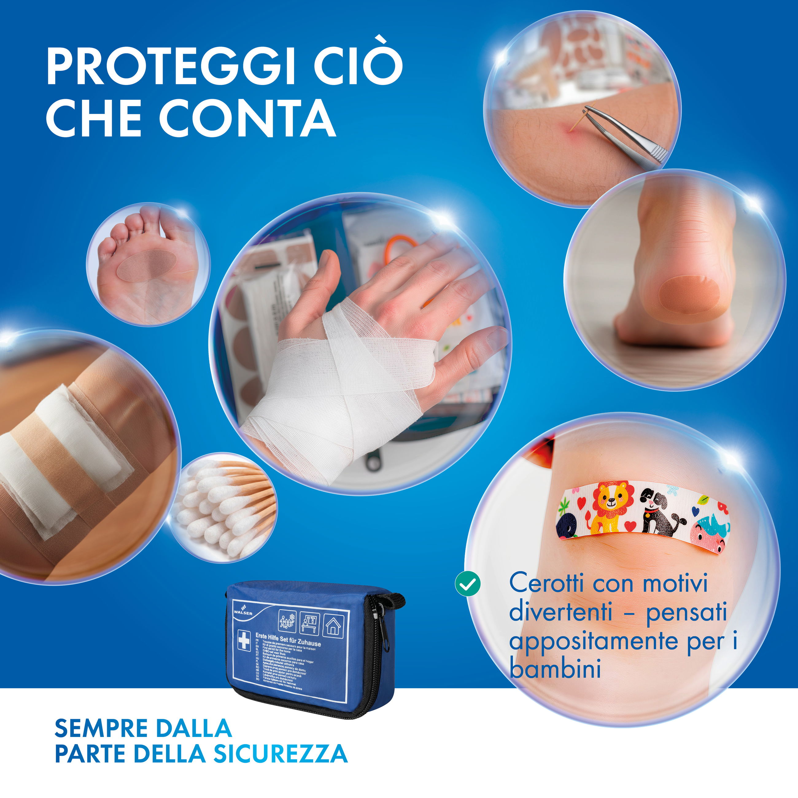 Bandage, Erste Hilfe