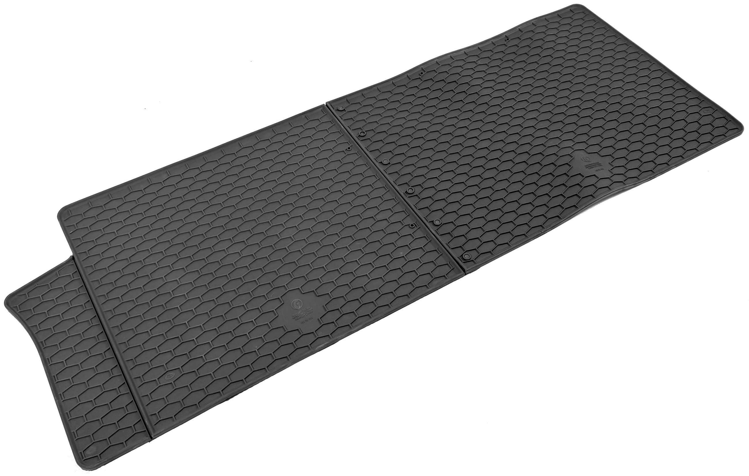 Tapis en caoutchouc DirtGuard pour Ford Transit Custom V710 Fourgon (NRN) 10/2023-auj., 2e rangee