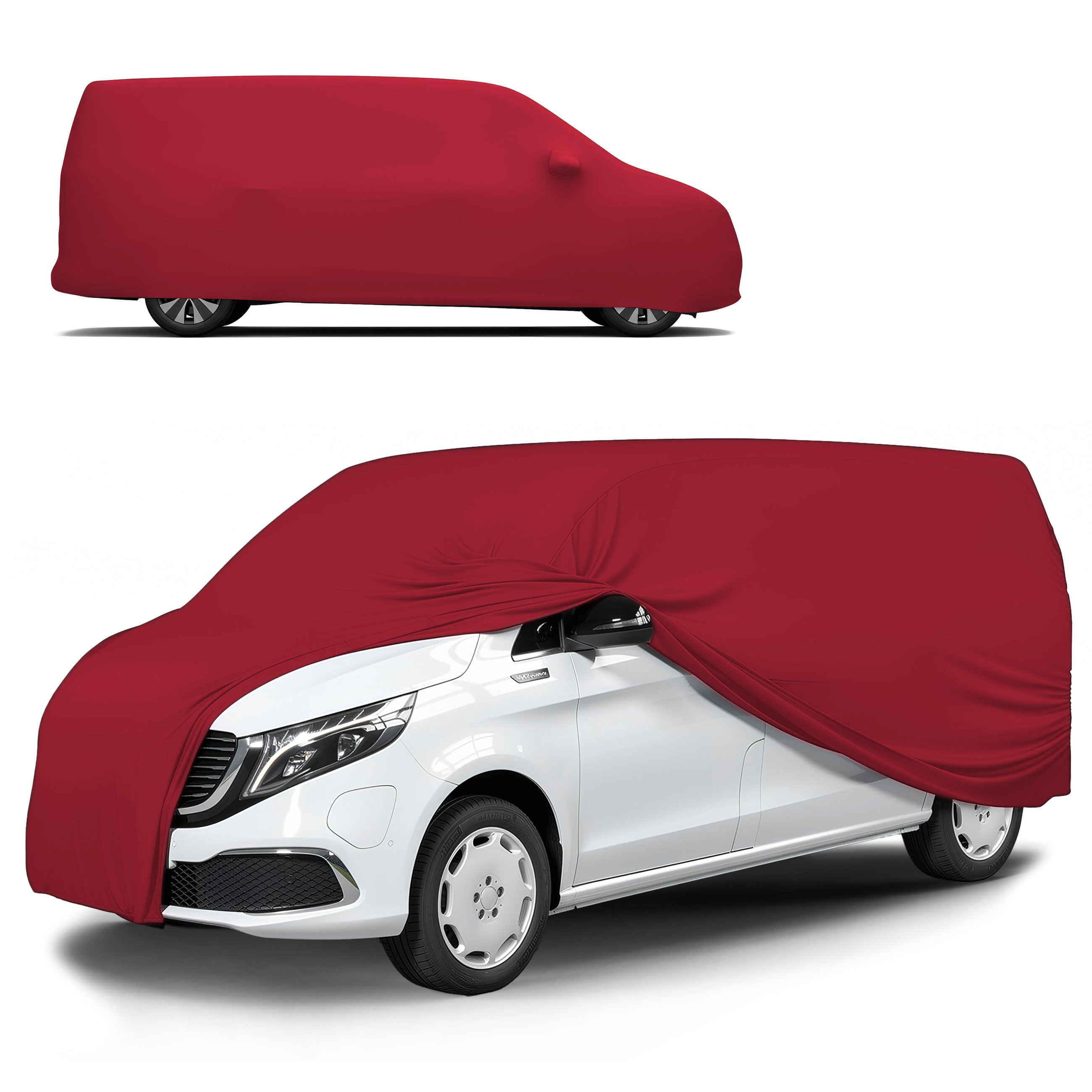 Car cover Indoor Stretch size 13 Bus red, Walser Onlineshop