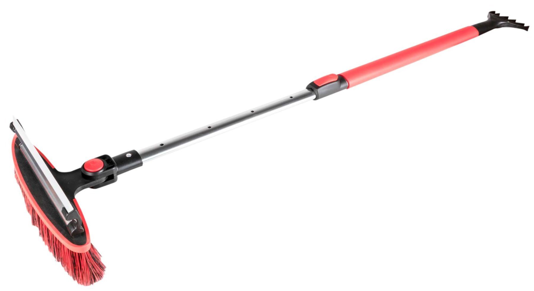 img_prd_23018_schneebesen_rot__sall__aec__v1 Snow whisk with ice scraper telescopic 92-132 cm red/black
