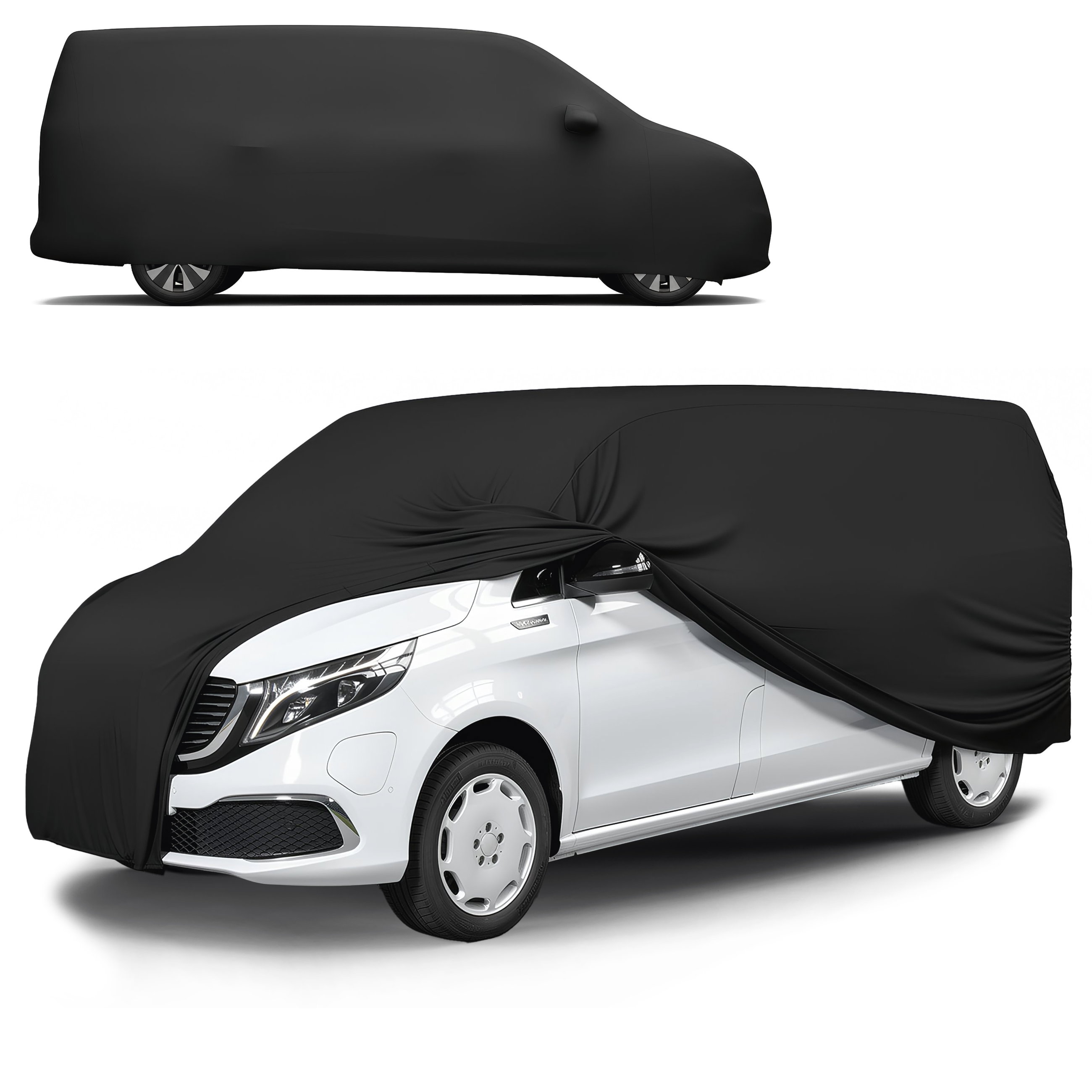 Car cover Indoor Stretch size 13 Bus black, Walser Onlineshop