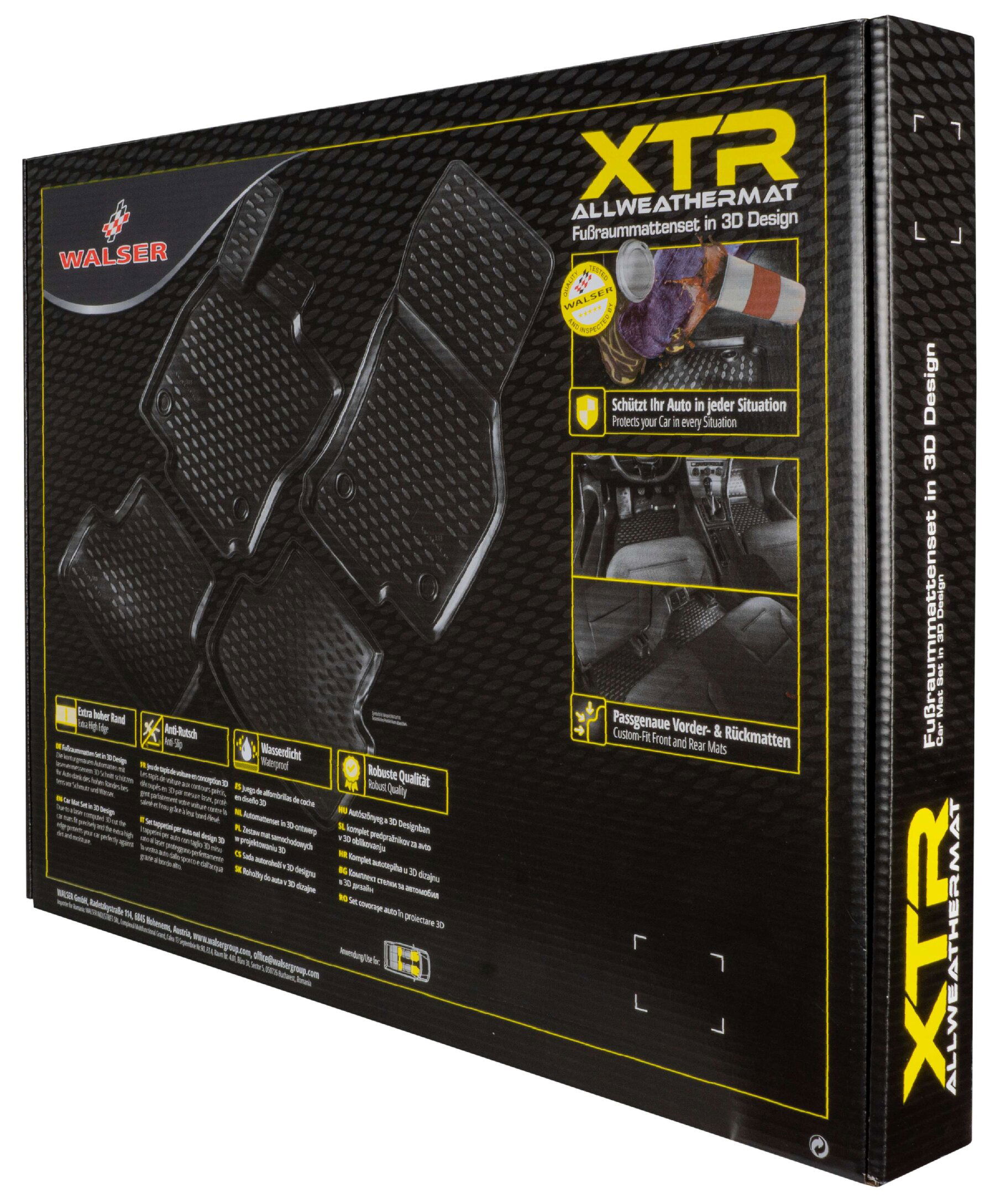 Automatten Mercedes W463 rubber en textiel Automatten Mercedes W463 rubber en textiel