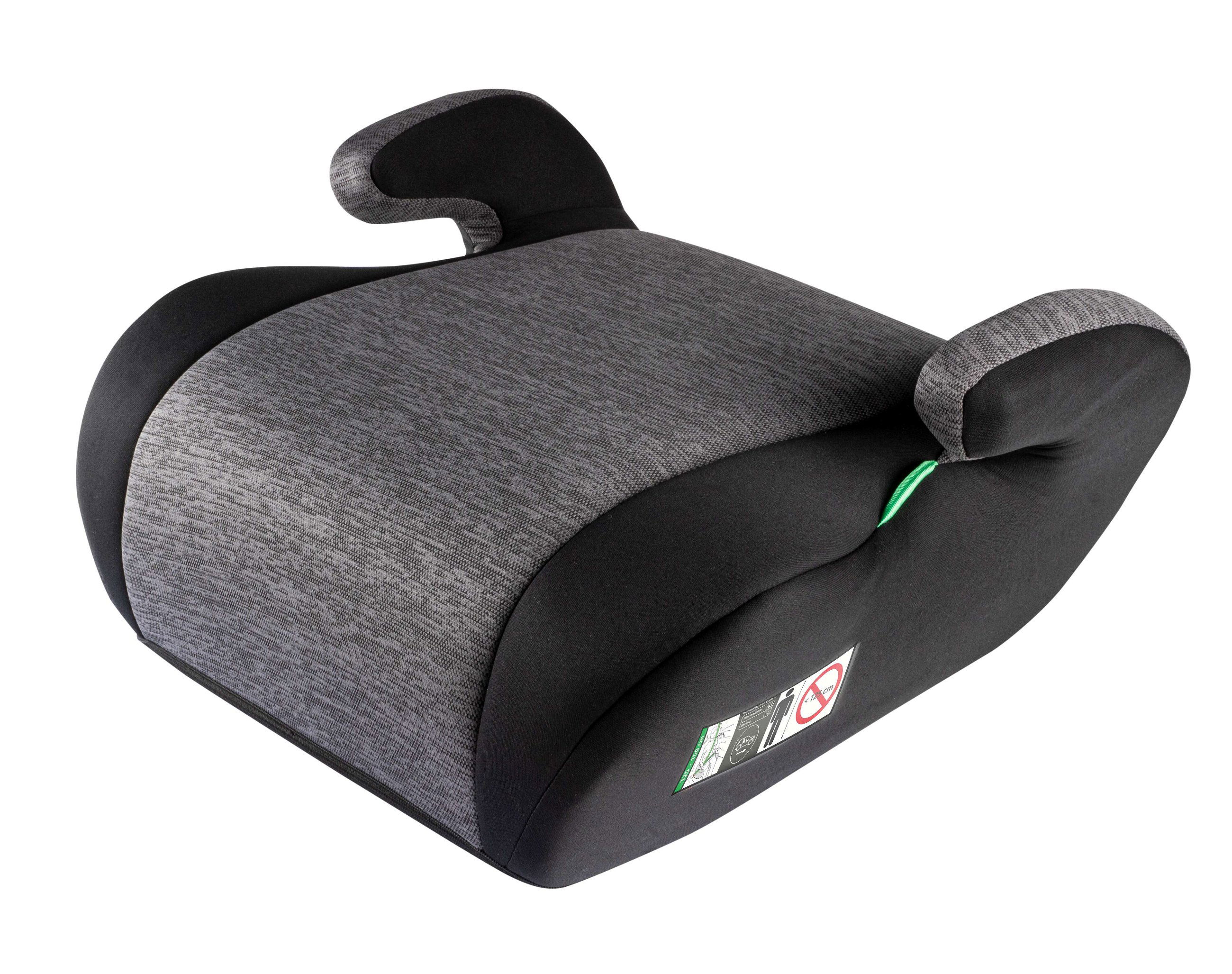 Booster Seat Raffi booster seat car ECE R 129 tested child seat grey black Grey Black Without ISOFIX 15536