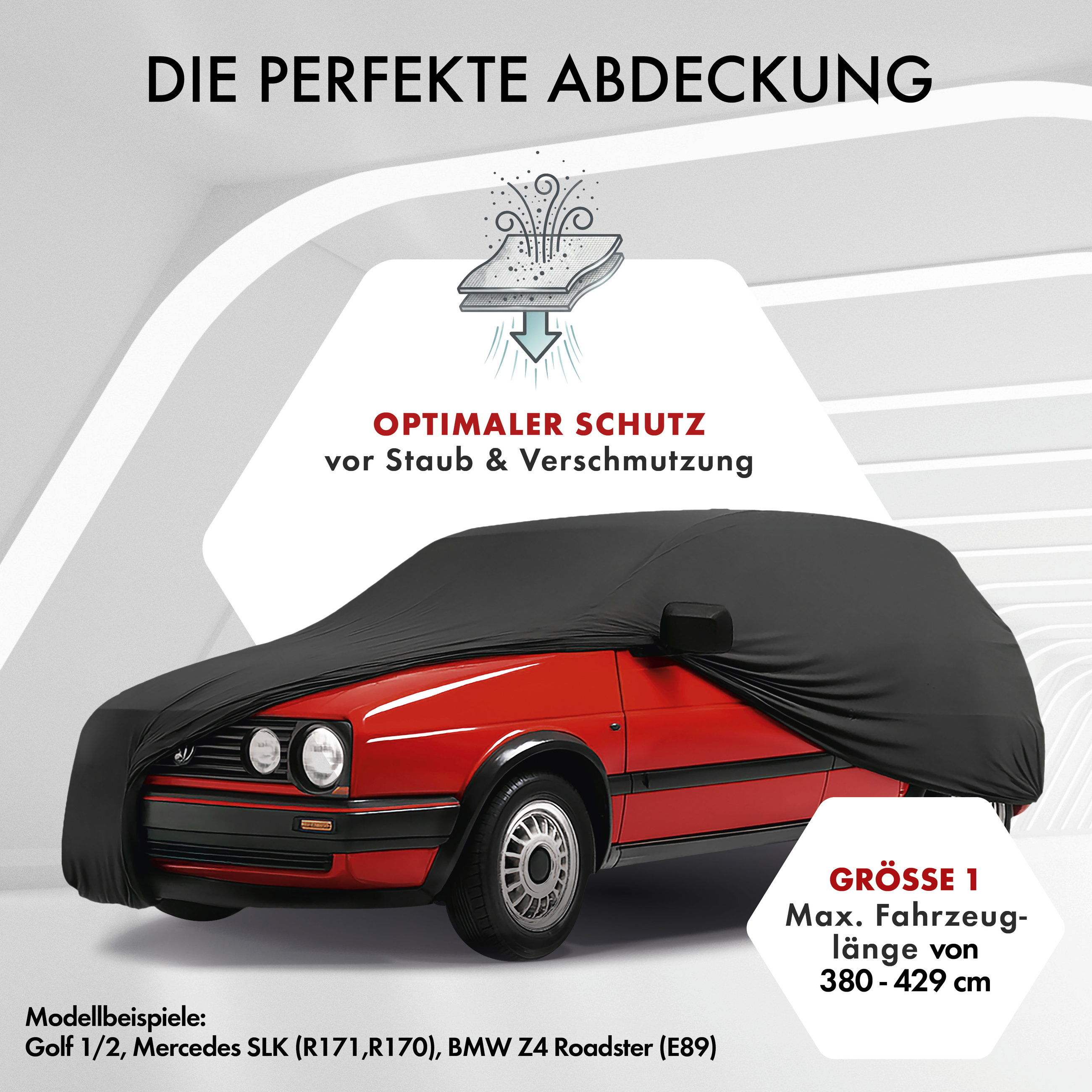 auto, Abdeckung, Garage, roter Wagen, Fahrzeugabdeckung