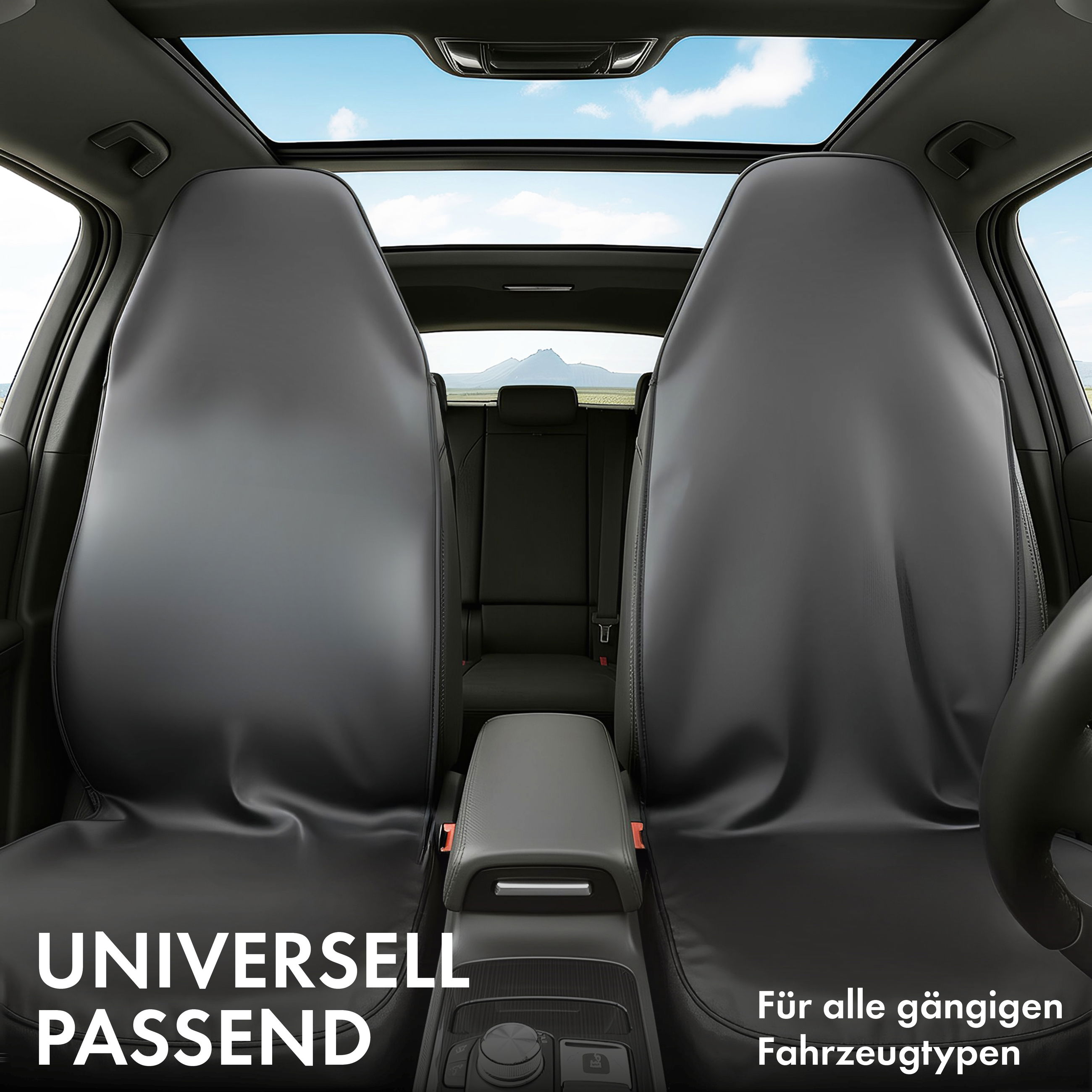 autoinnenraum, vordersitzschutz, sitzeinlage, autozubehör, sonnendach