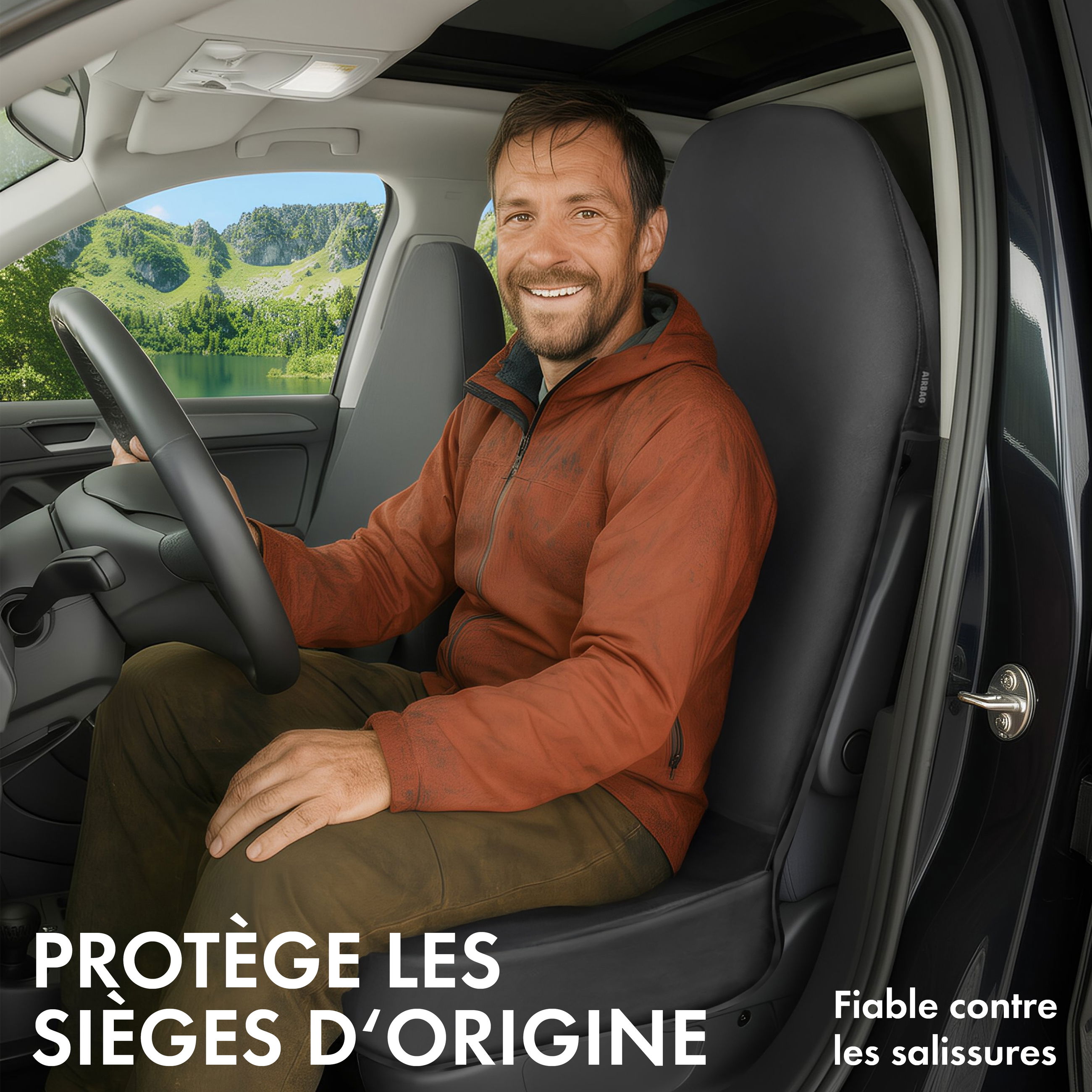 Auto, Fahrer, Sitz, Steuer