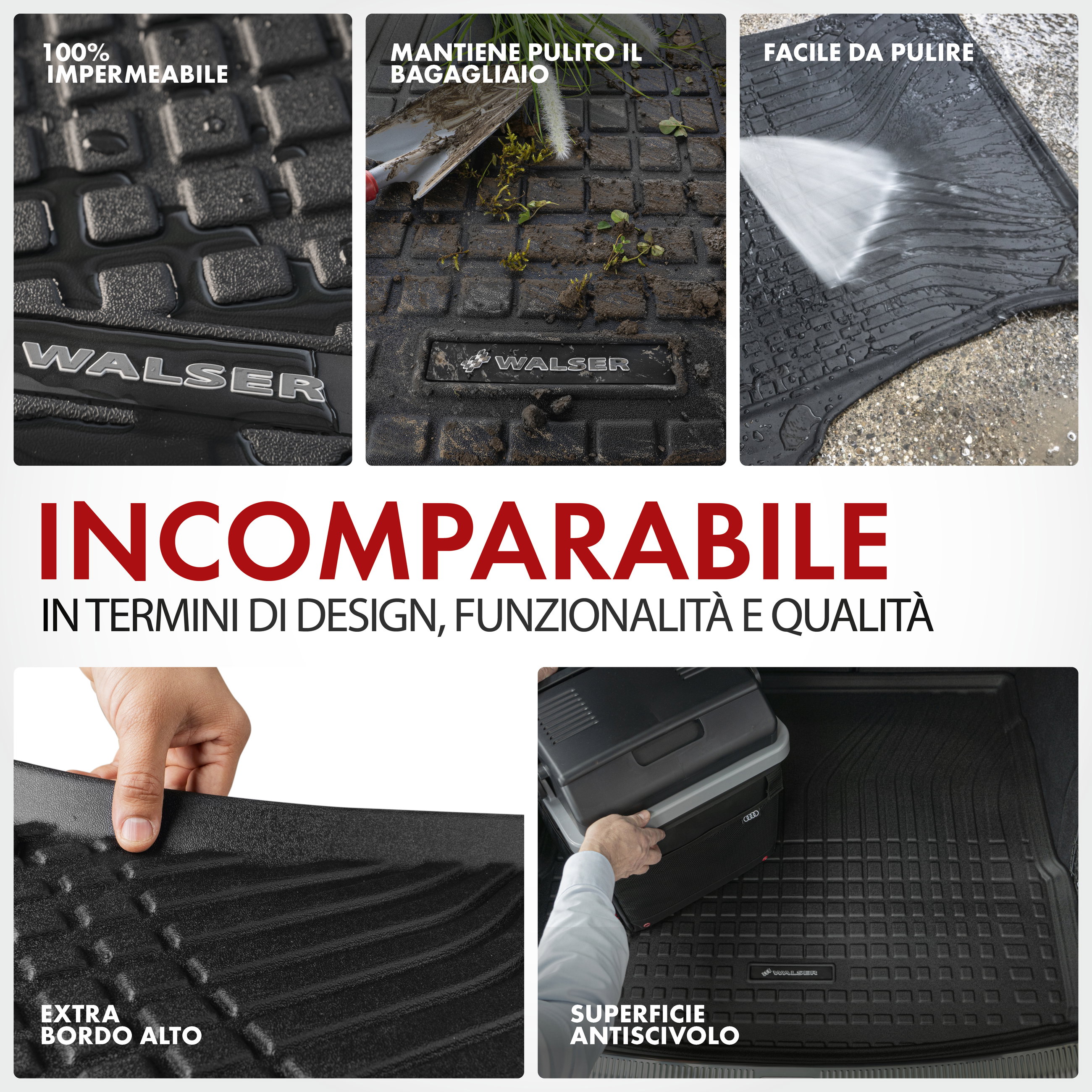 Premium Vasca baule Roadmaster per Skoda Kodiaq II (PS7) 01/2024-Oggi