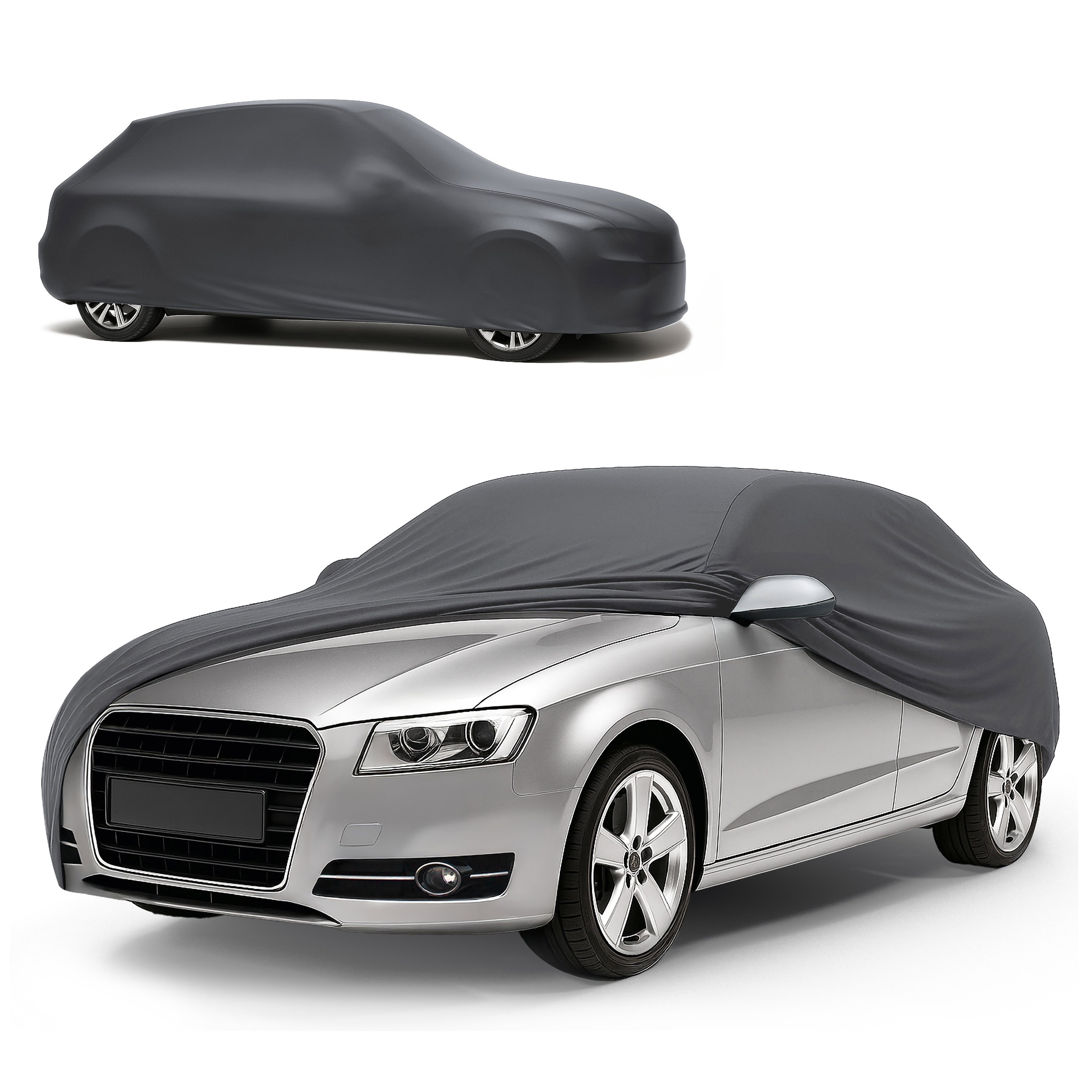 Car cover Indoor Stretch size 4 combi anthracite, Walser Onlineshop