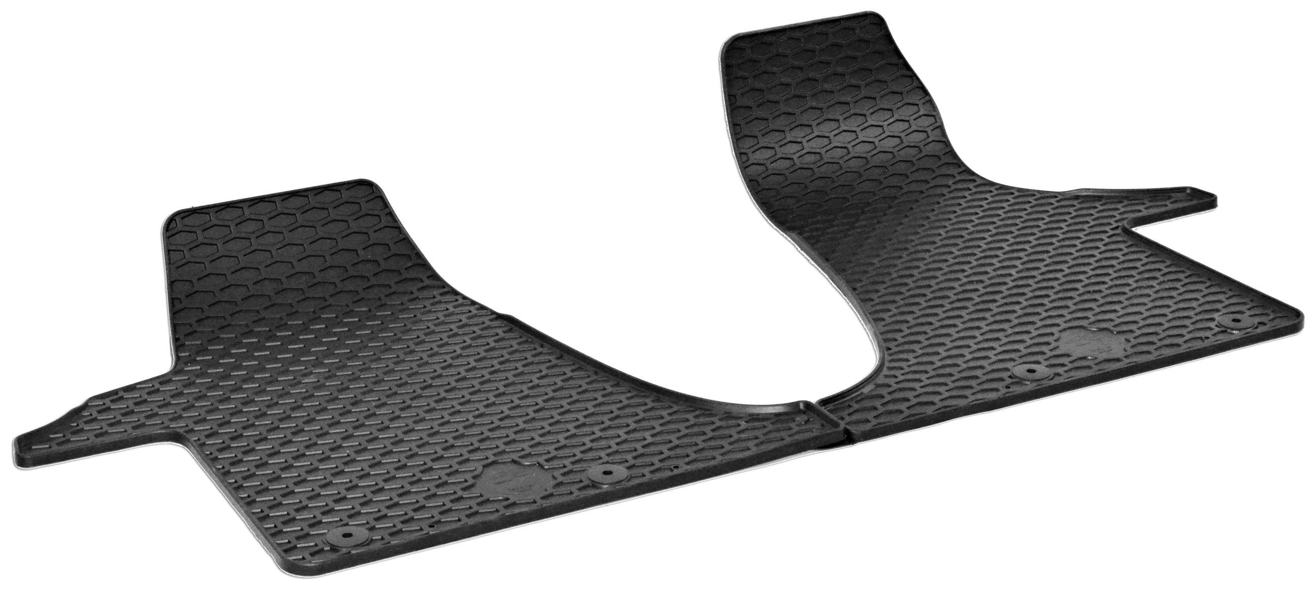 Rubber mats DirtGuard for VW T6.1 Facelift 2019-Today