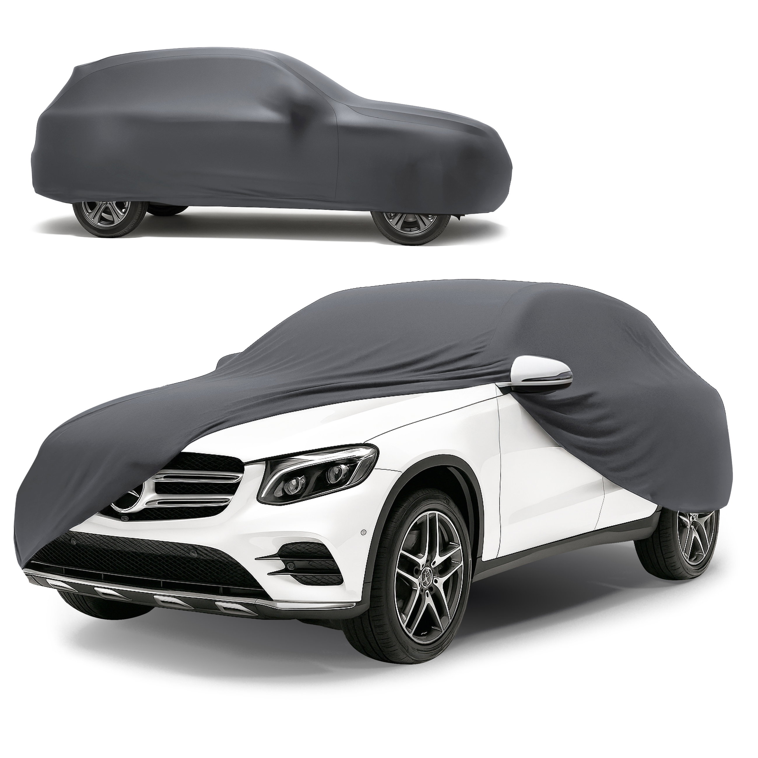 Car cover Indoor Stretch Plus size 9 SUV/VAN anthracite, Walser Onlineshop