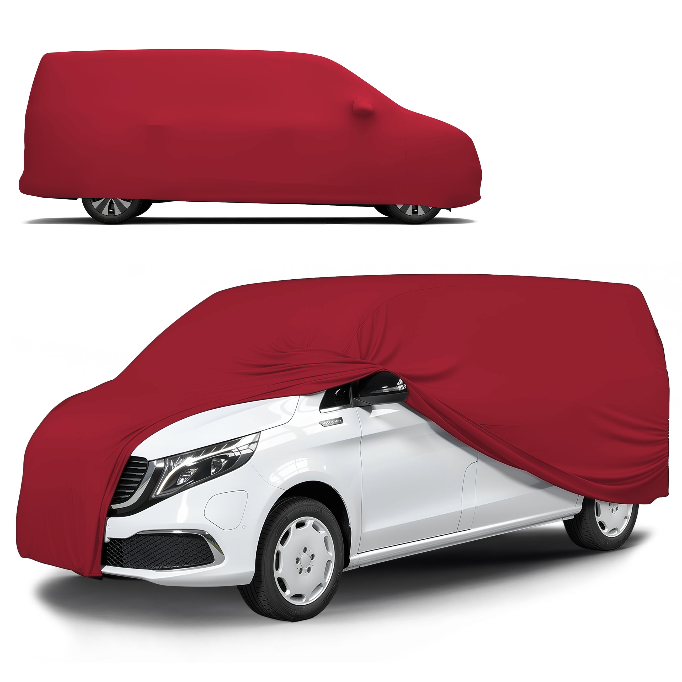 Car Cover Indoor Stretch Plus, Van/Bus Cover Size 13 Bus red, Walser Onlineshop