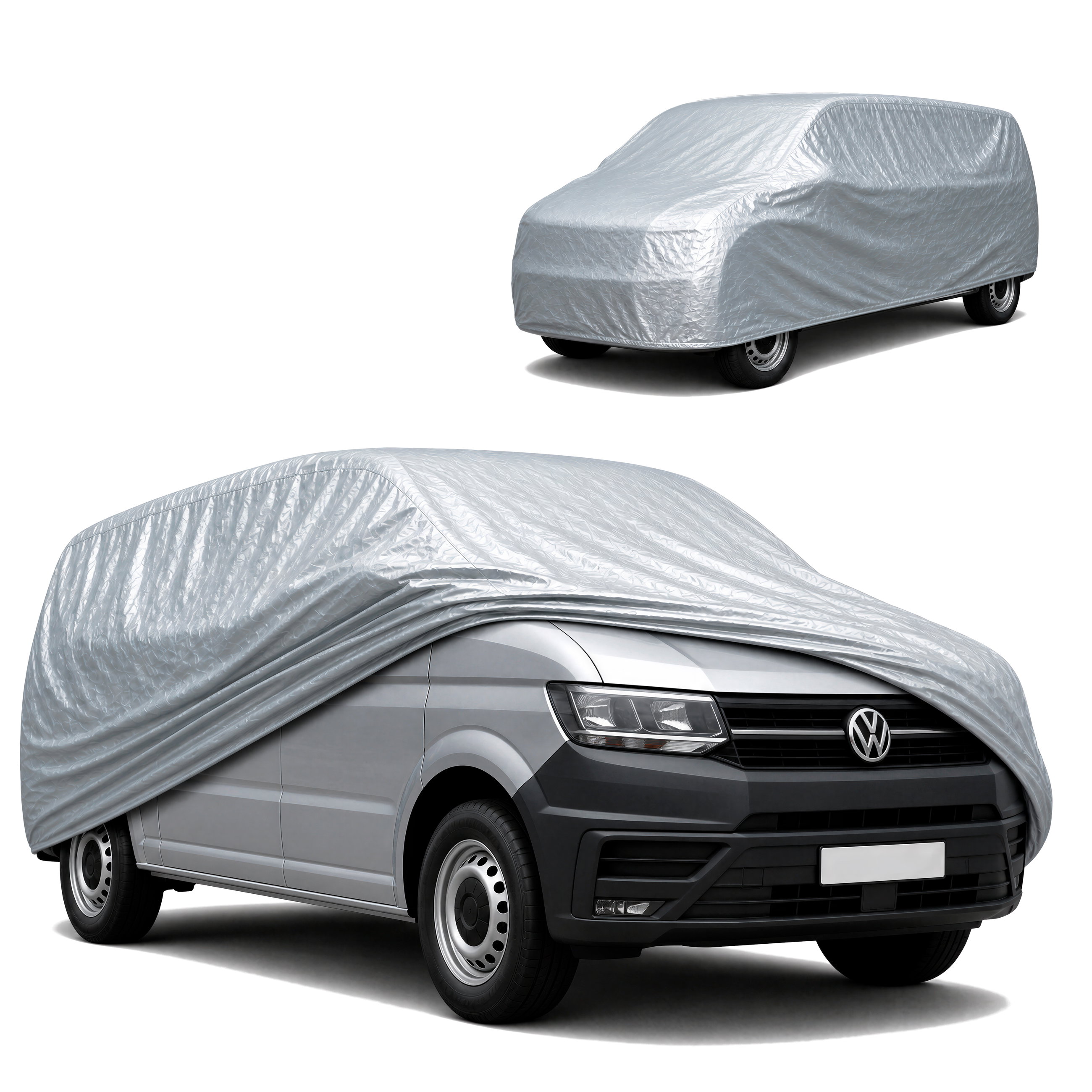 Dekzeil voor auto All Weather, Bus dekzeil Maat 11 zilver