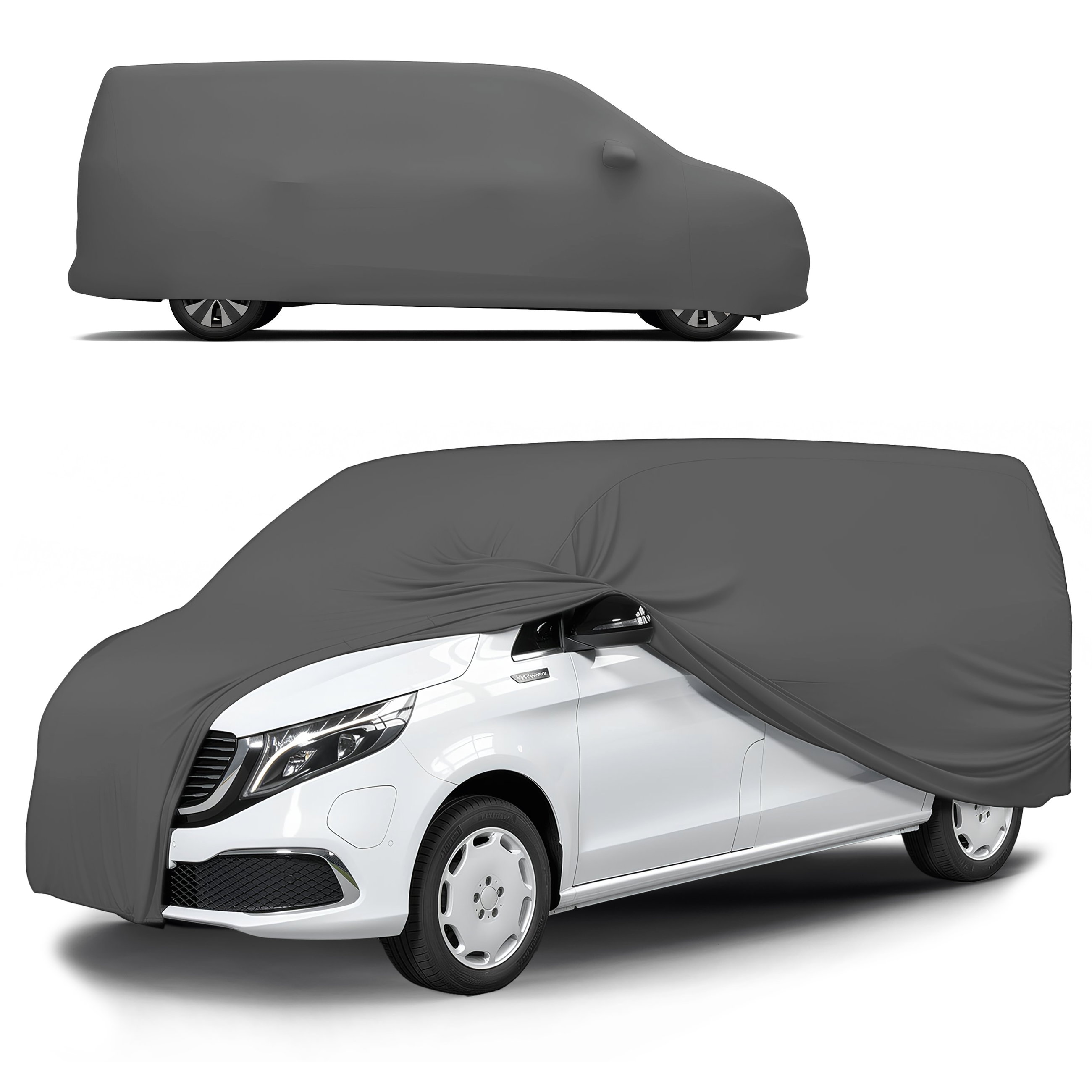 Telo Copriauto da interno Indoor Stretch, Copertura protettiva per uso interno Misura 13 Bus antracite, Walser Onlineshop