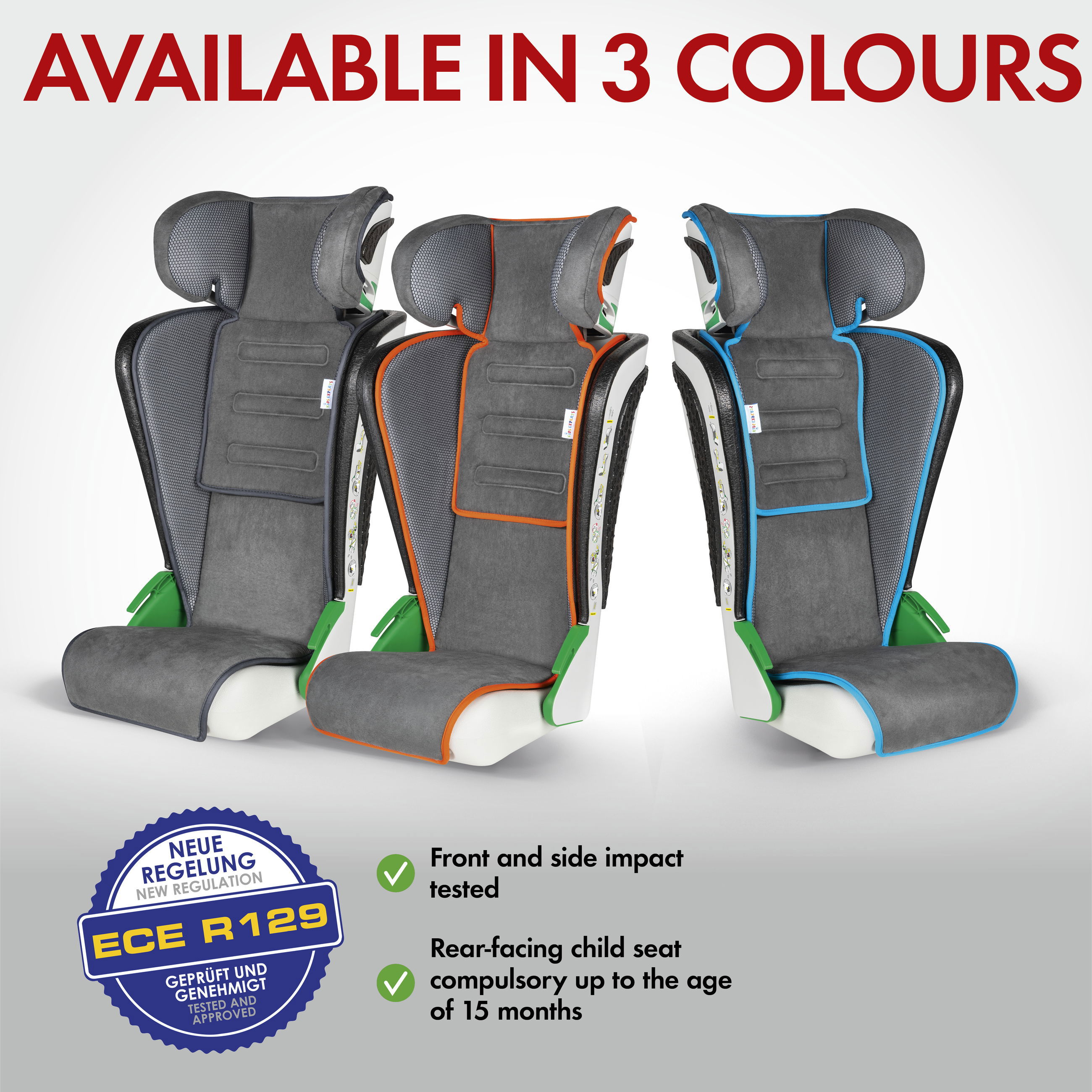 Child seat Noemi anthracite Anthracite 15600