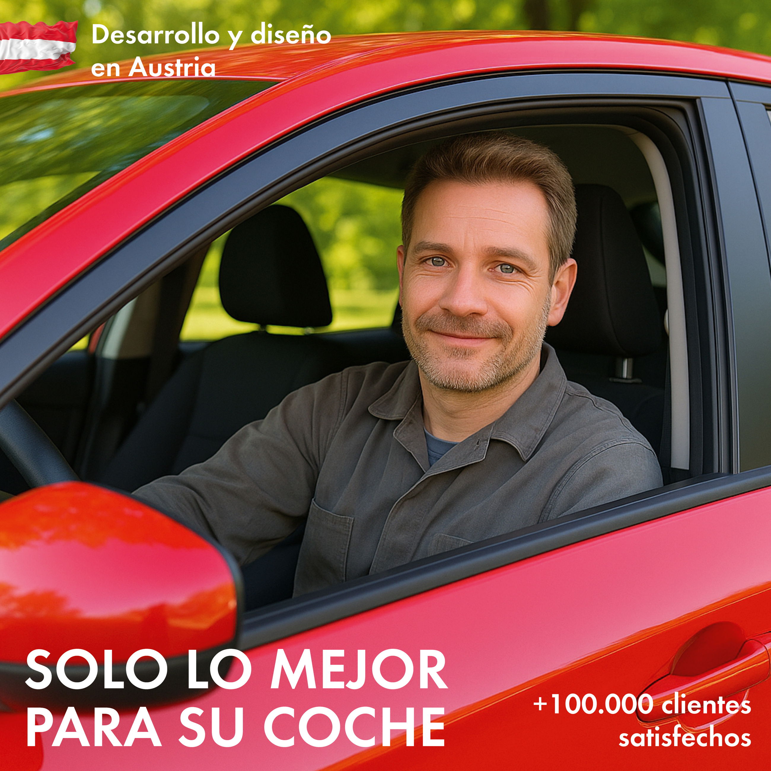 Erwachsener, Männlich, Mann, Person, Auto, rojo, auto, hombre, conductor, vehículo