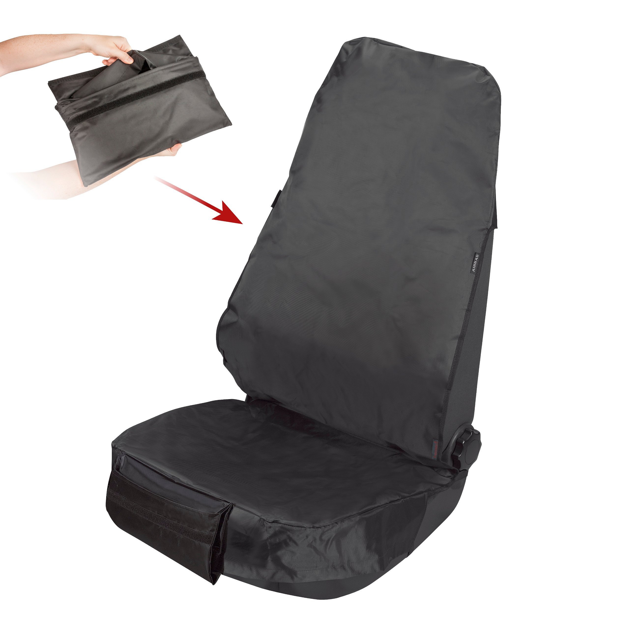 Car seat workshop cover Dirty Harry made of fabric, 1 piece