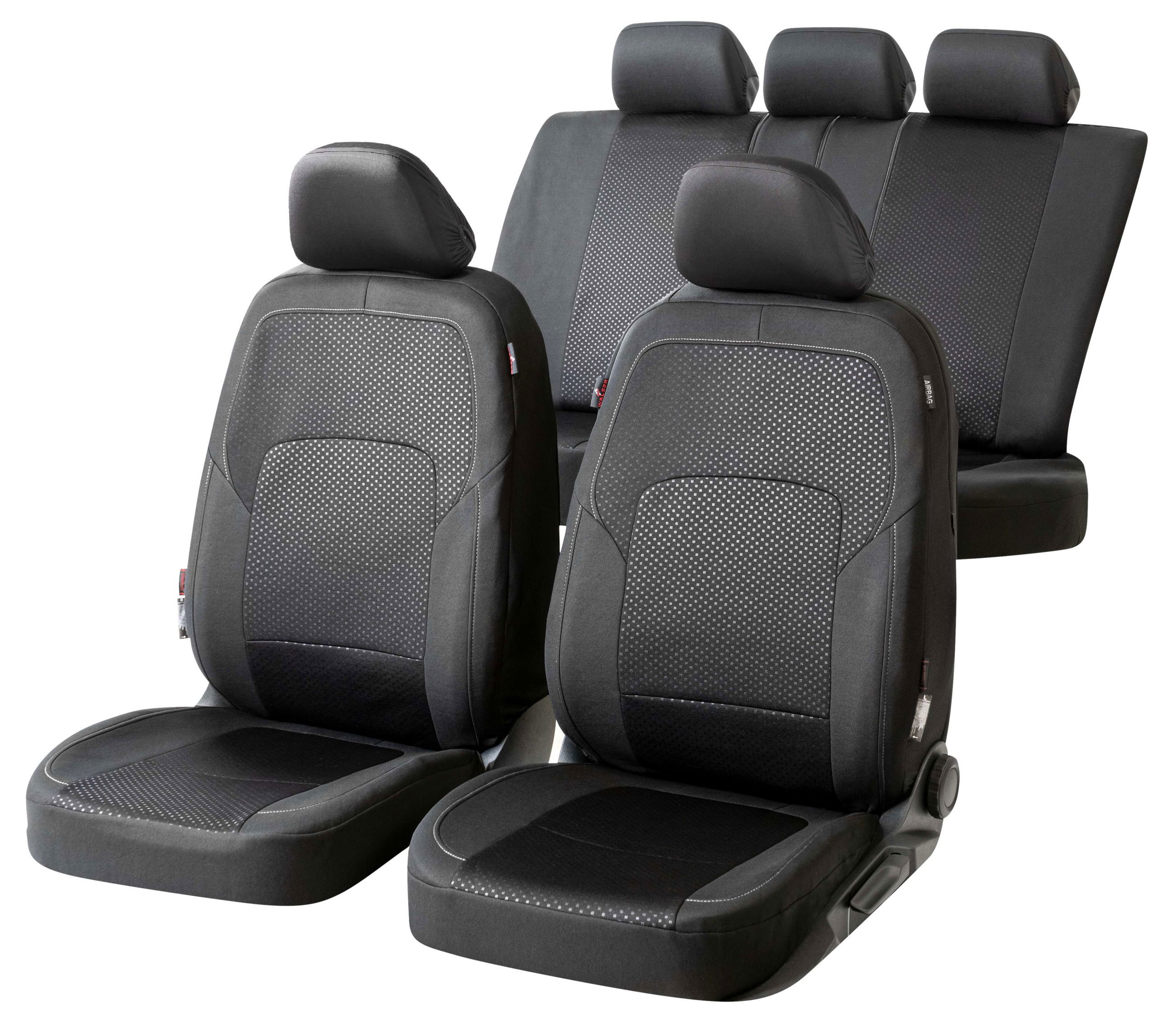 img_prd_11862_logan_schwarz_weiss_set__sall__aec__v2 ZIPP IT Premium Car seat covers Logan complete set with zip-system black/silver