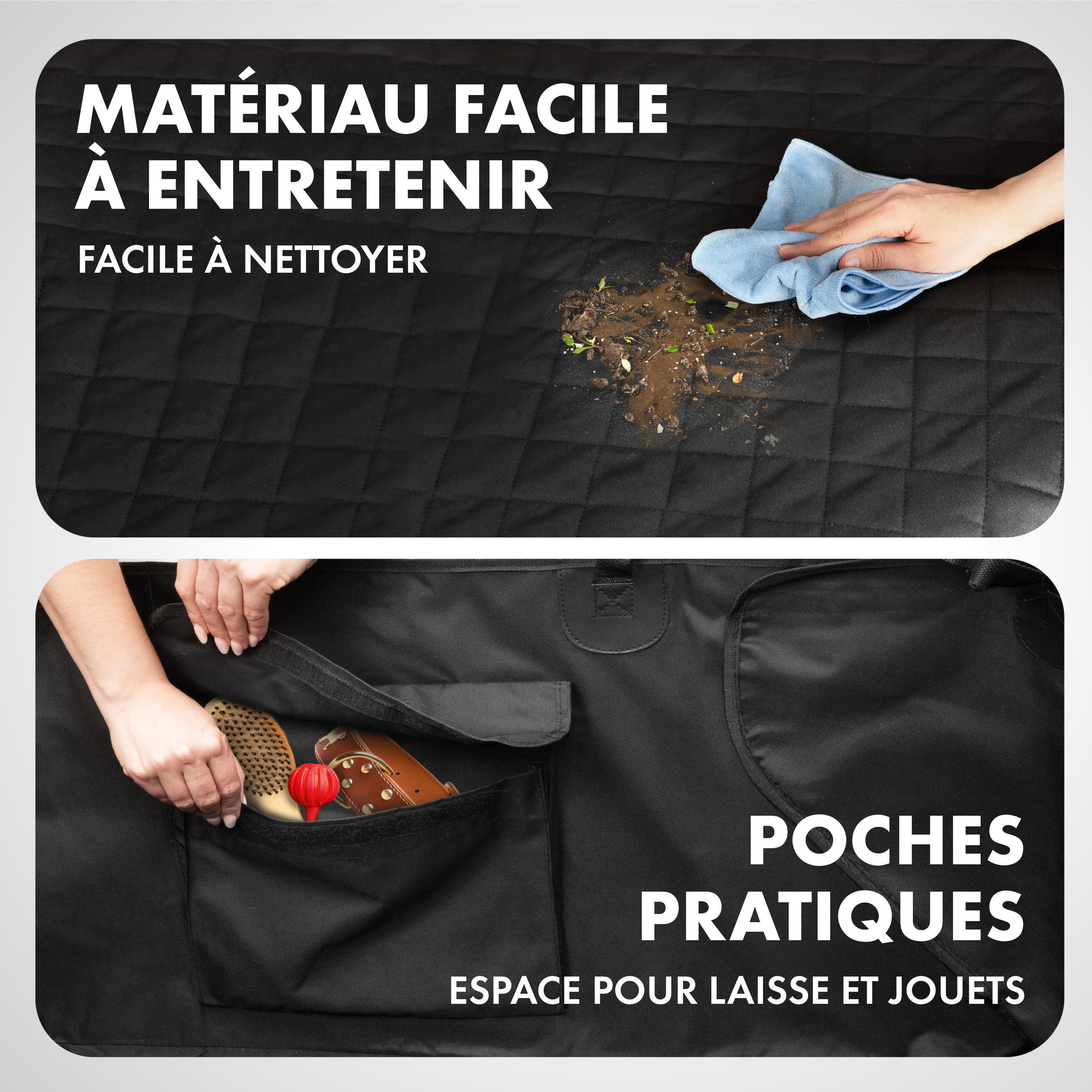 Couverture de coffre pour chien Bello