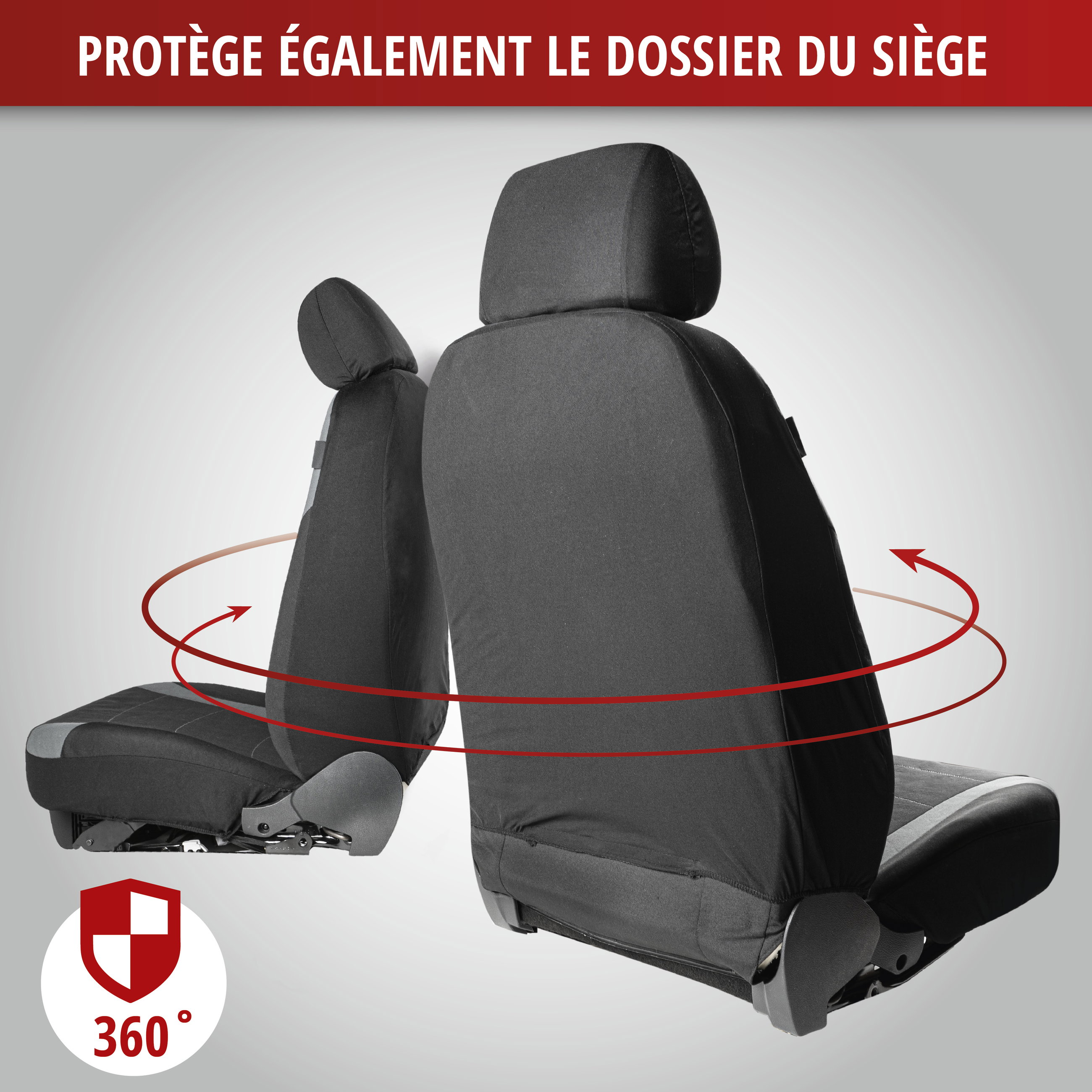 ZIPP IT Premium Inde housses de siège auto avec système de fermeture éclair