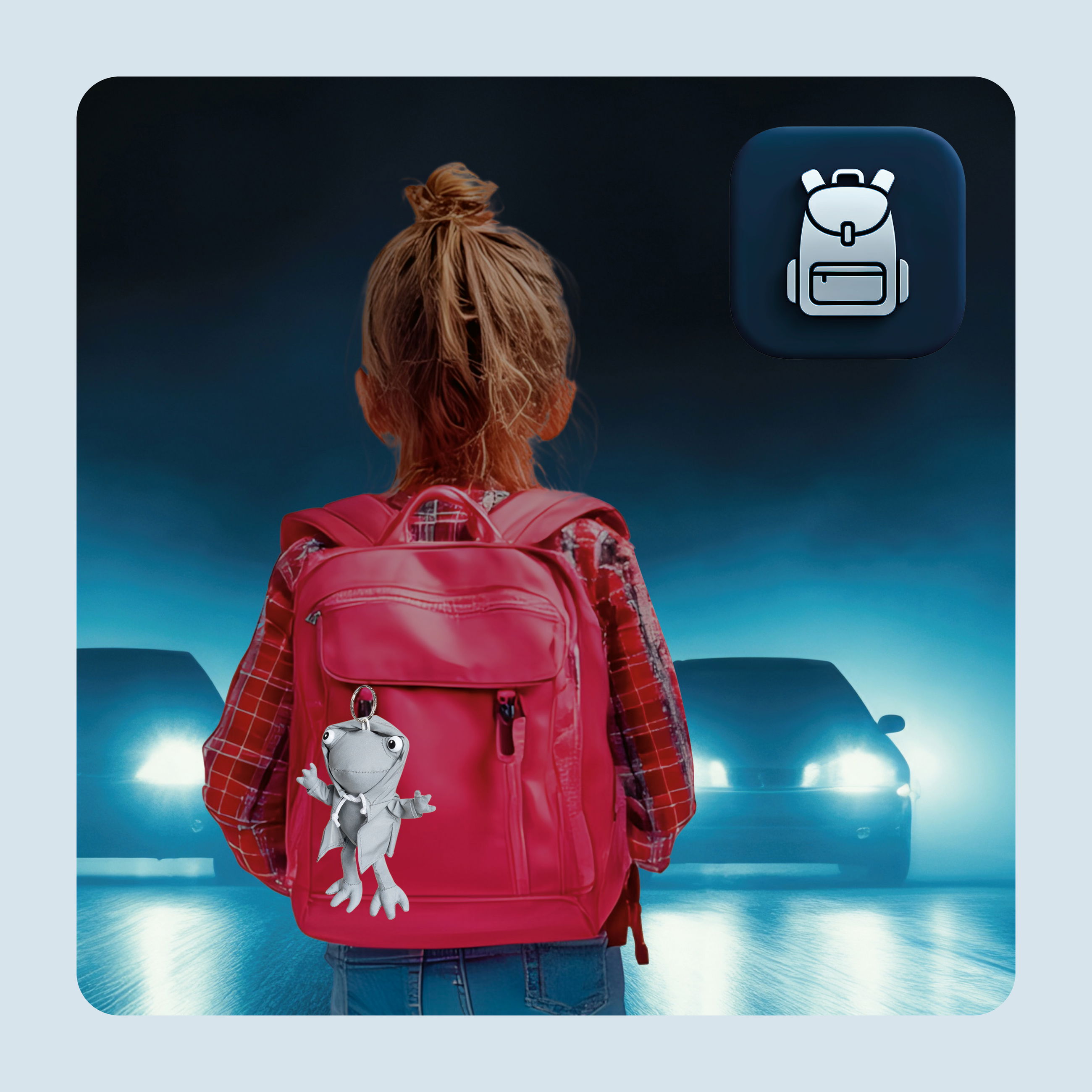 Tasche, Kind, Weiblich, Mädchen, Person