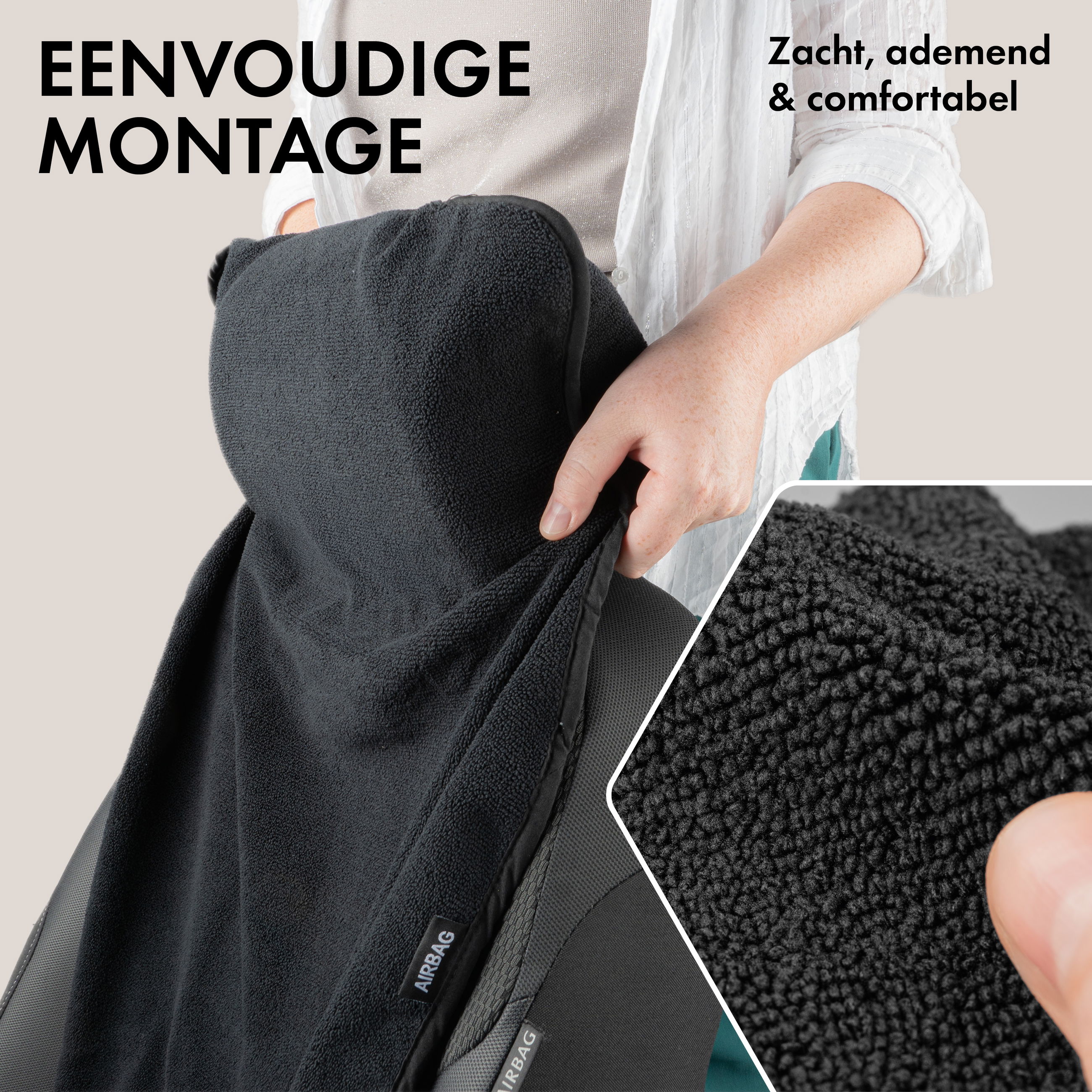 Fleece, Sitzbezug, Kissenbezug, Autobekleidung, Schutzbezug