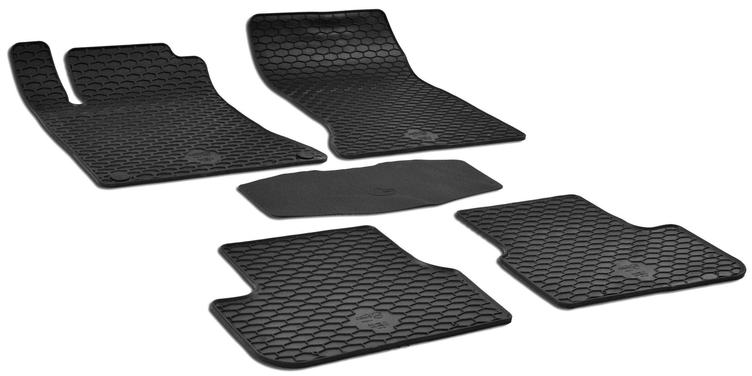Tapis en caoutchouc DirtGuard pour Mercedes GLA (X156) 2013-auj., Classe A (W176) 2012-2018, Classe B (W246, W242) 2011-2018