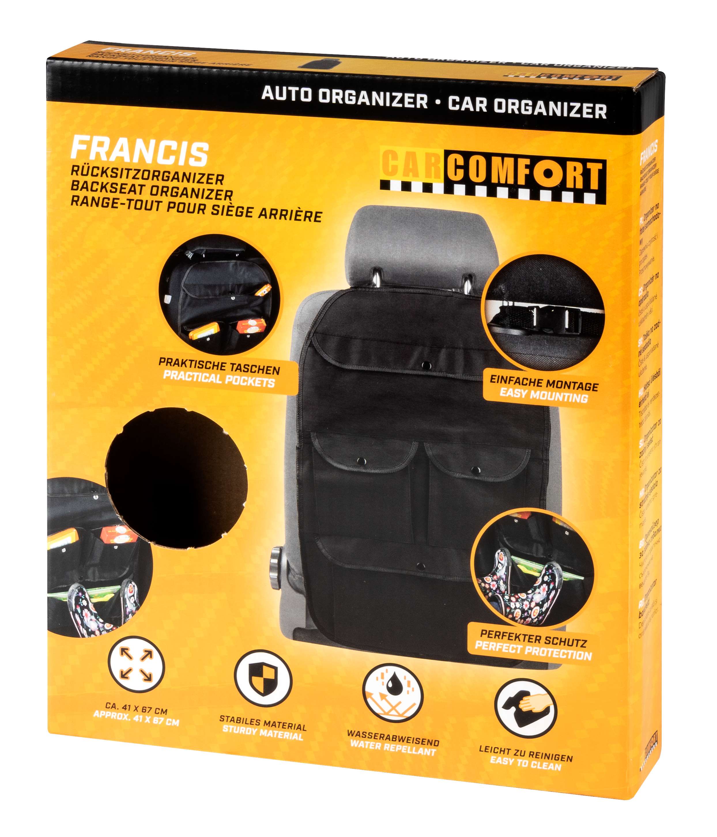 Autoorganizer, Car organizer, Rücksitzorganizer, Taschen, Sitzorganizer