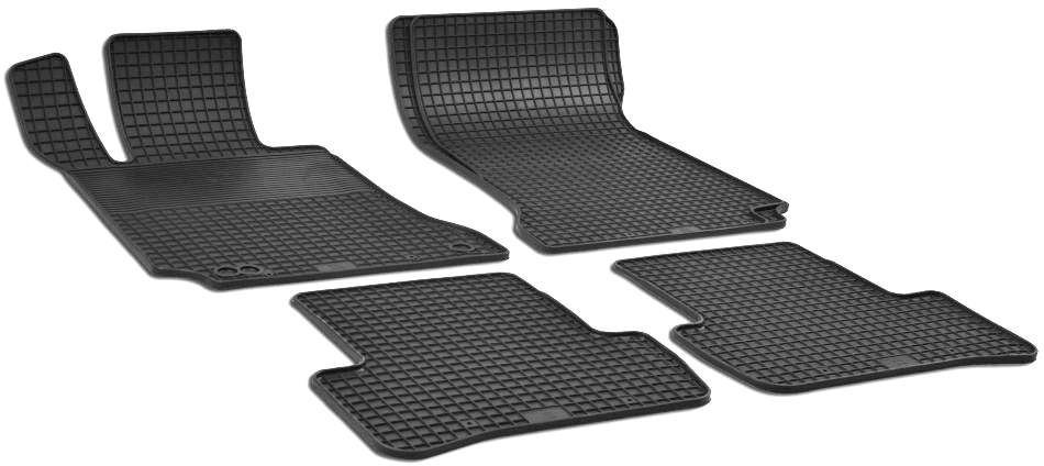 Rubber mats DirtGuard for Mercedes-Benz C-Class (W205) 2013 - 2021, C-Class T-Model (S205) 2014 - 2021