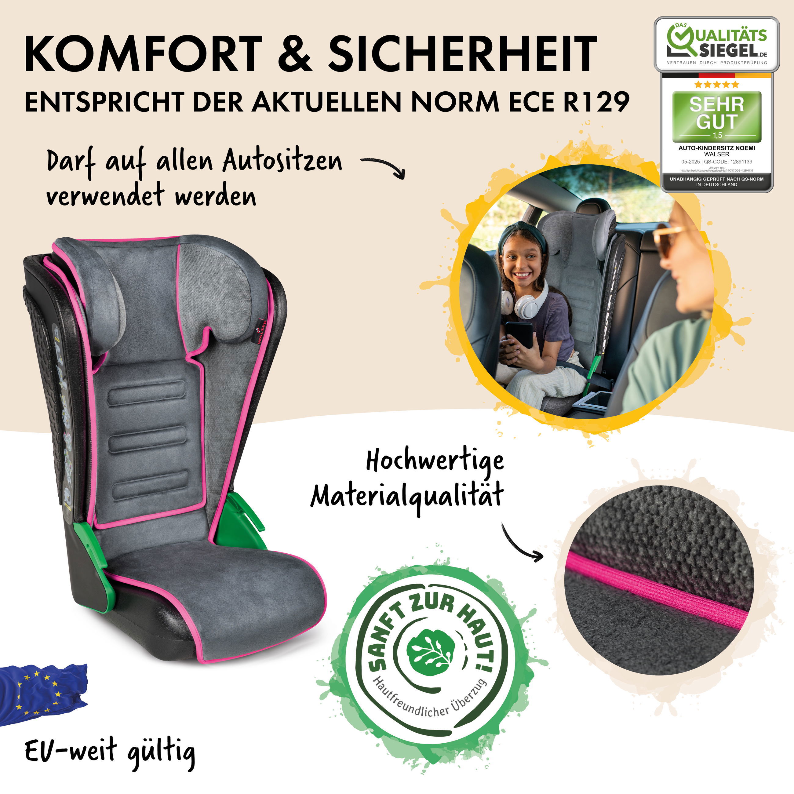 Kissen, Dekoration für Zuhause, Kind, Mädchen, Person