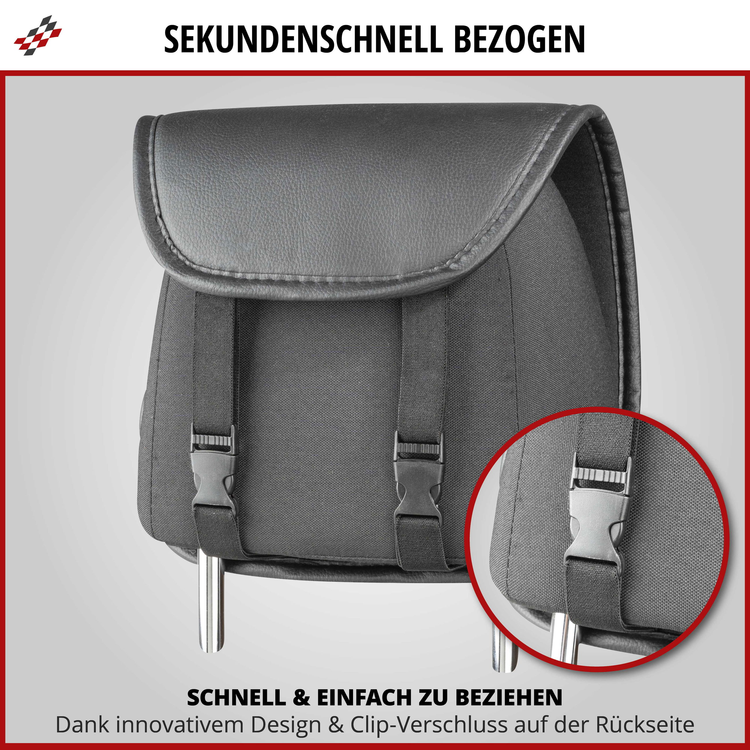 Rucksack, Tasche, Clip-Verschluss, Gurtband, Rückseite Schnalle