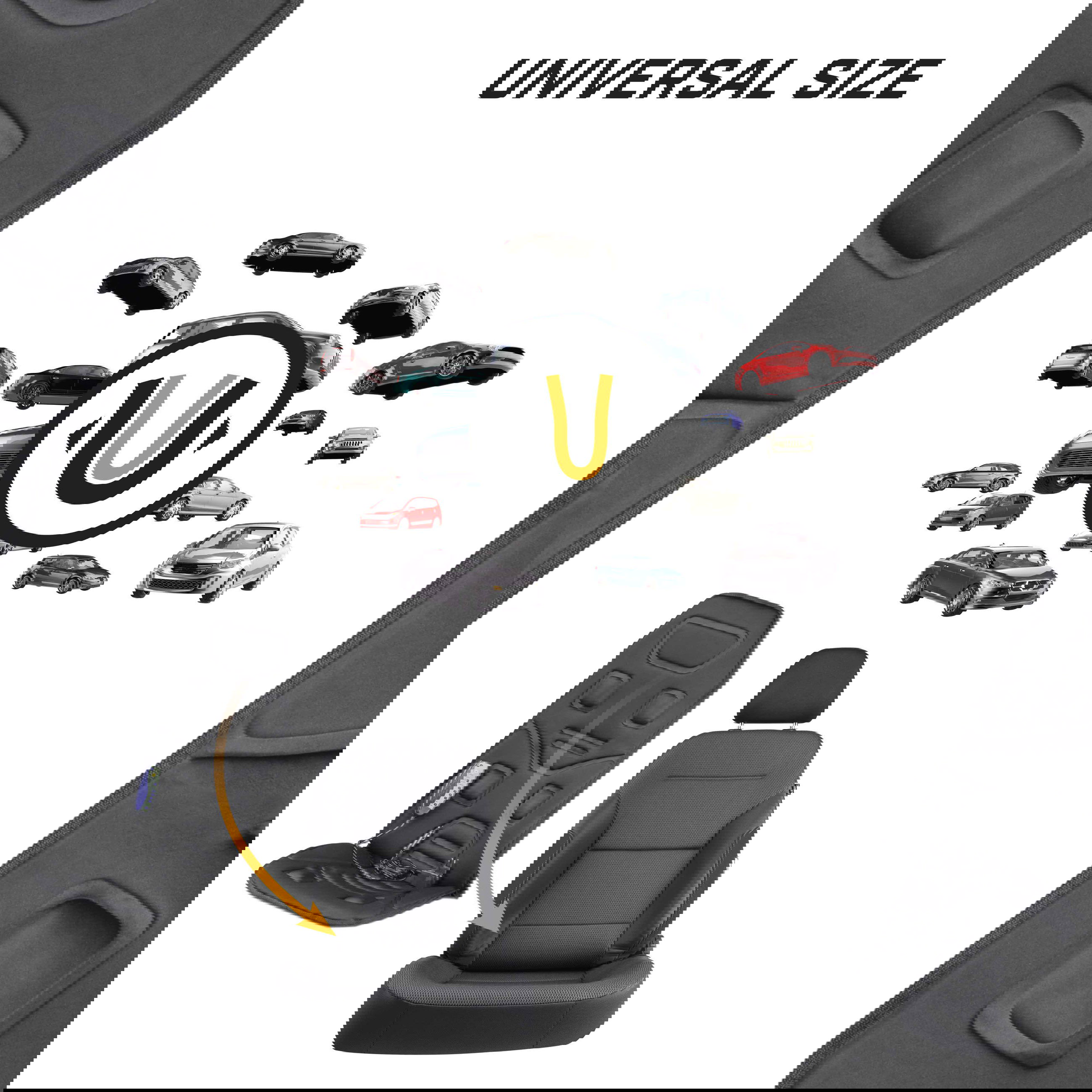 Universalgröße, Autositz, Kindersitz Auto, Sitzpolster Auto, Autozubehör