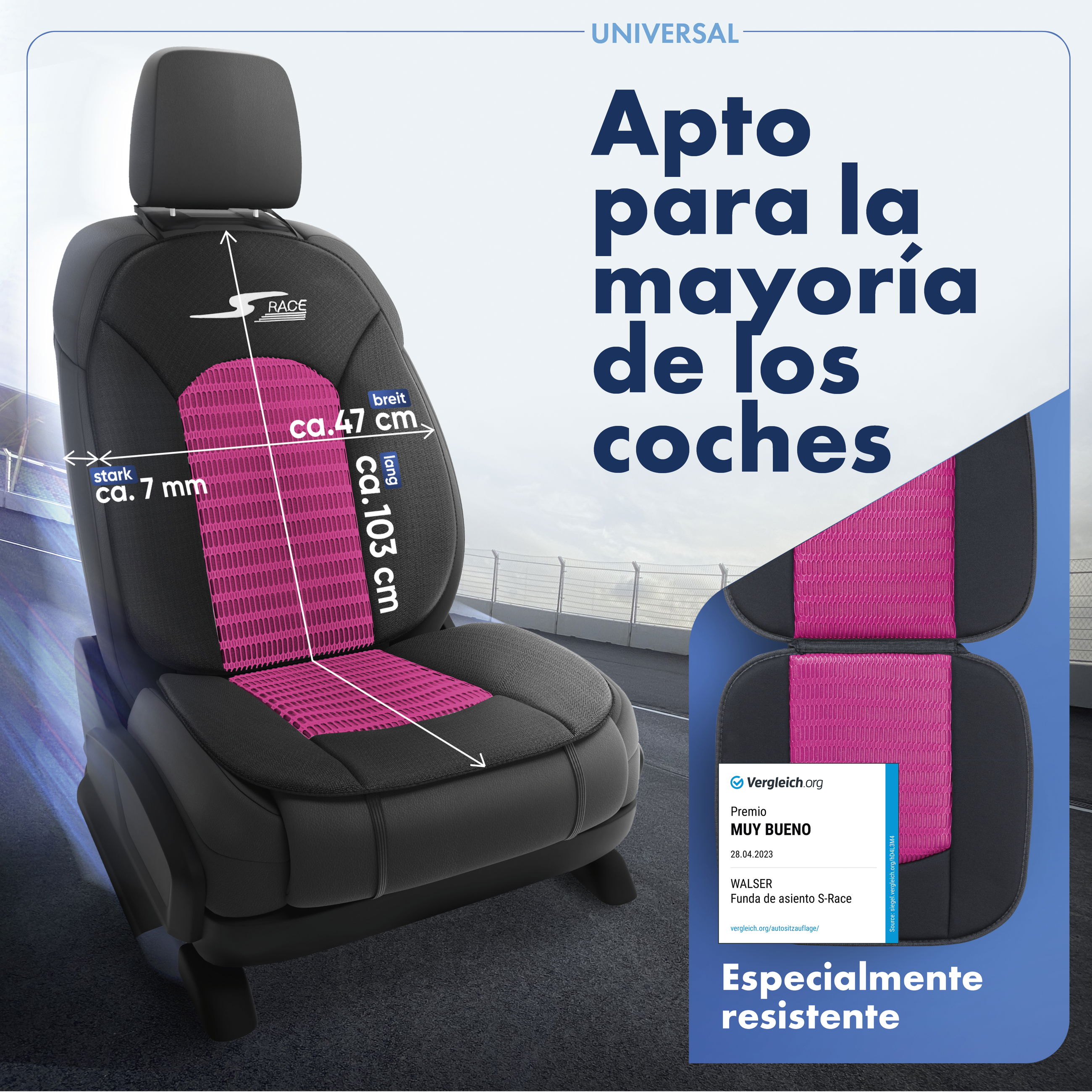 Kissen, Dekoration für Zuhause, Stuhl, Mobiliar,  Autositze, Autositze, rosafarbene Einsätze, Memory-Schaum, verstellbare Unterstützung