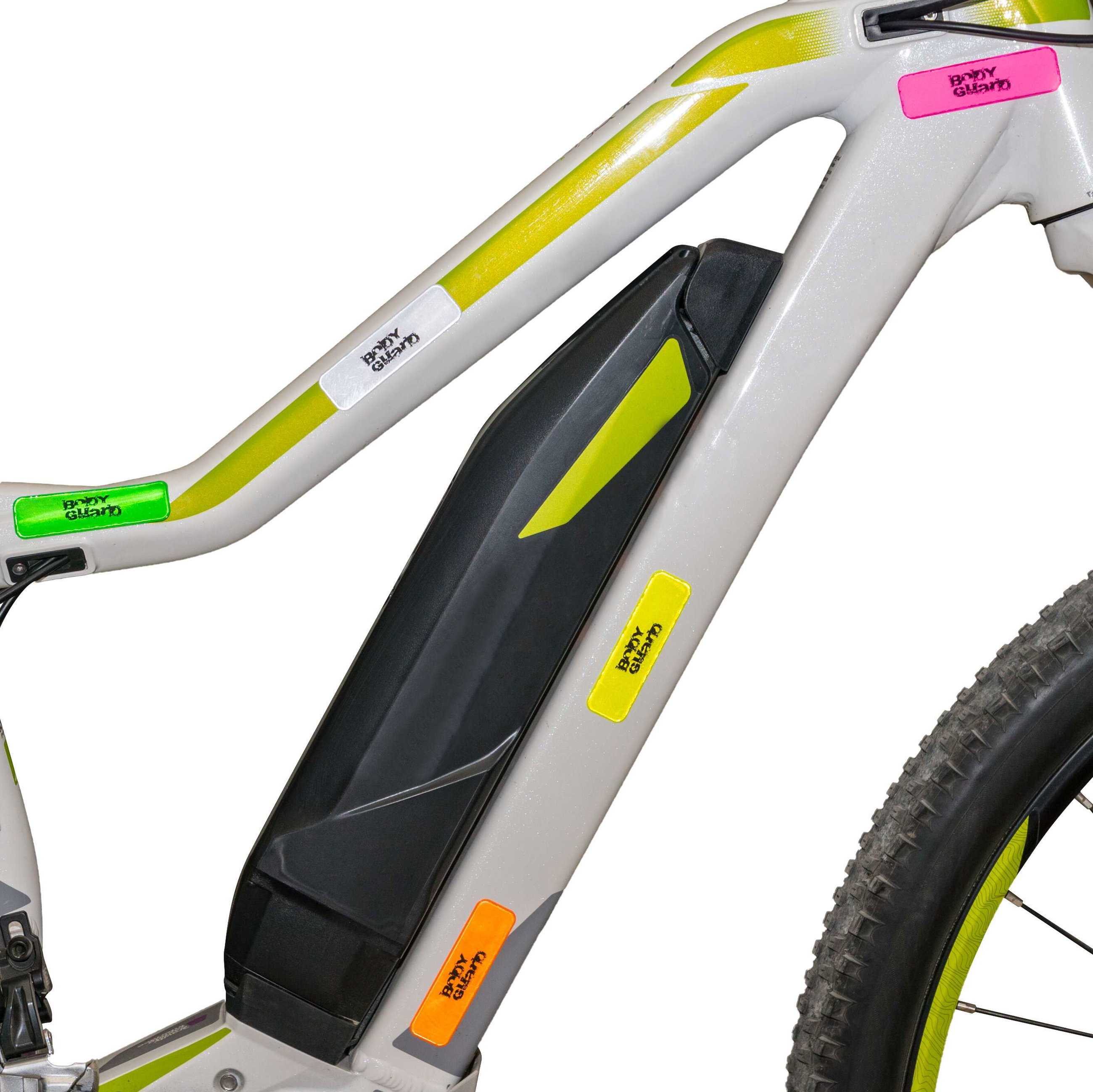 Neon Sticker Groen 70x20 mm