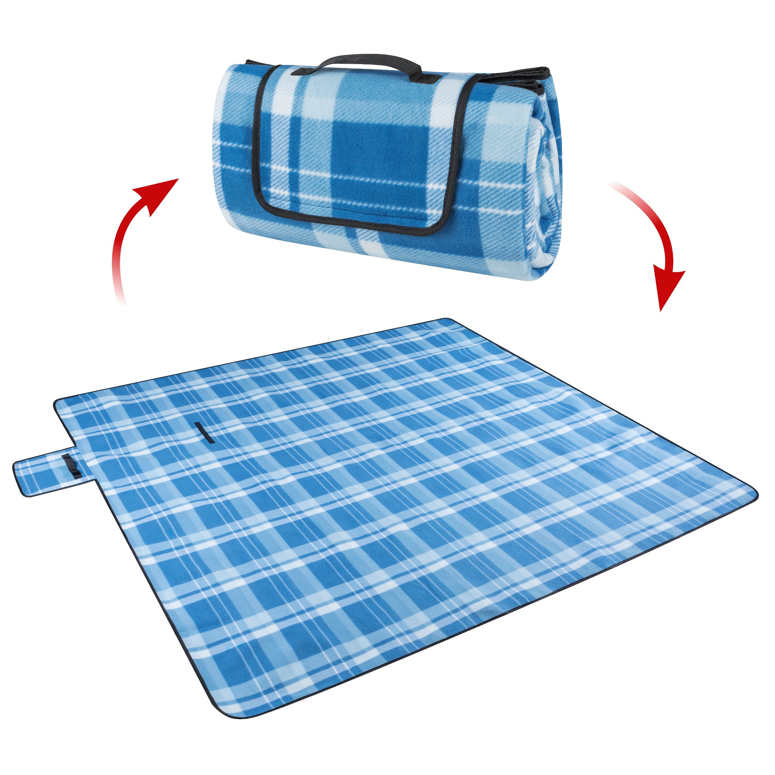 img_prd_shop_13643_reisedecke_blau__sall__aec__v1 Coperta da viaggio con retro in alluminio blu/bianco check 200x200cm