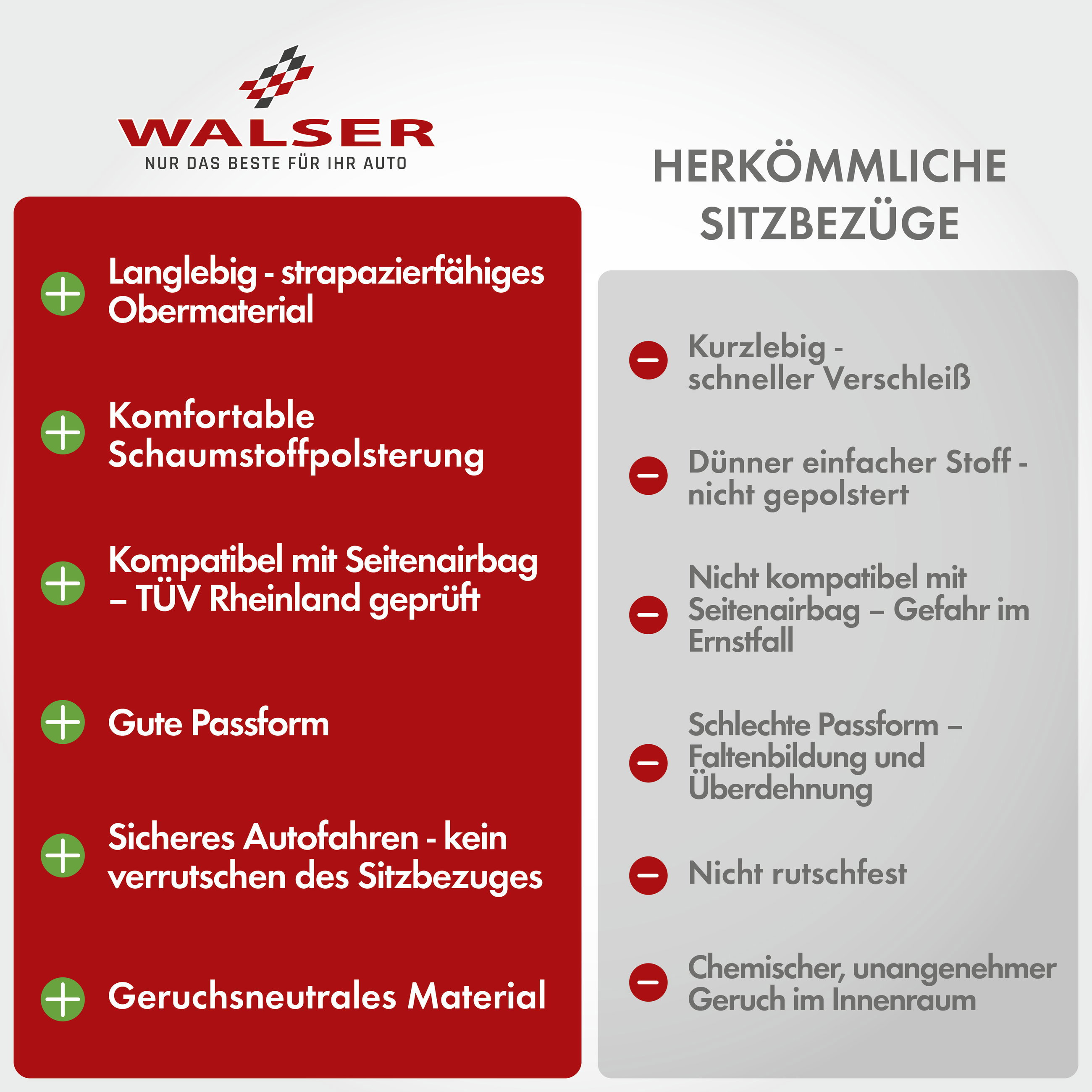 Autositzbezug Soft Nappa, PKW-Schonbezüge aus Kunstleder Komplettset schwarz