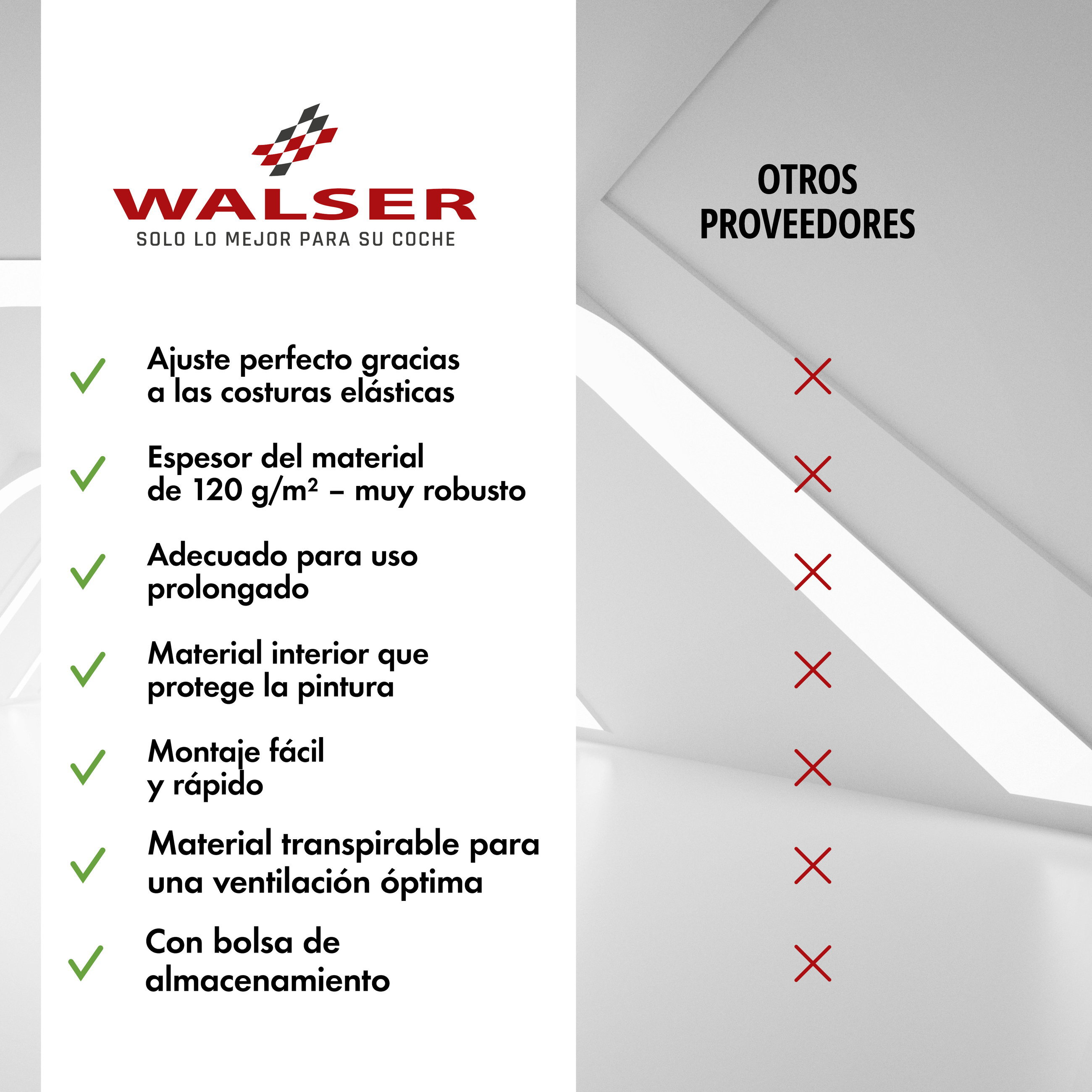 Funda de coche interior Stretch, cubierta protectora de coche talla 2 coche negro