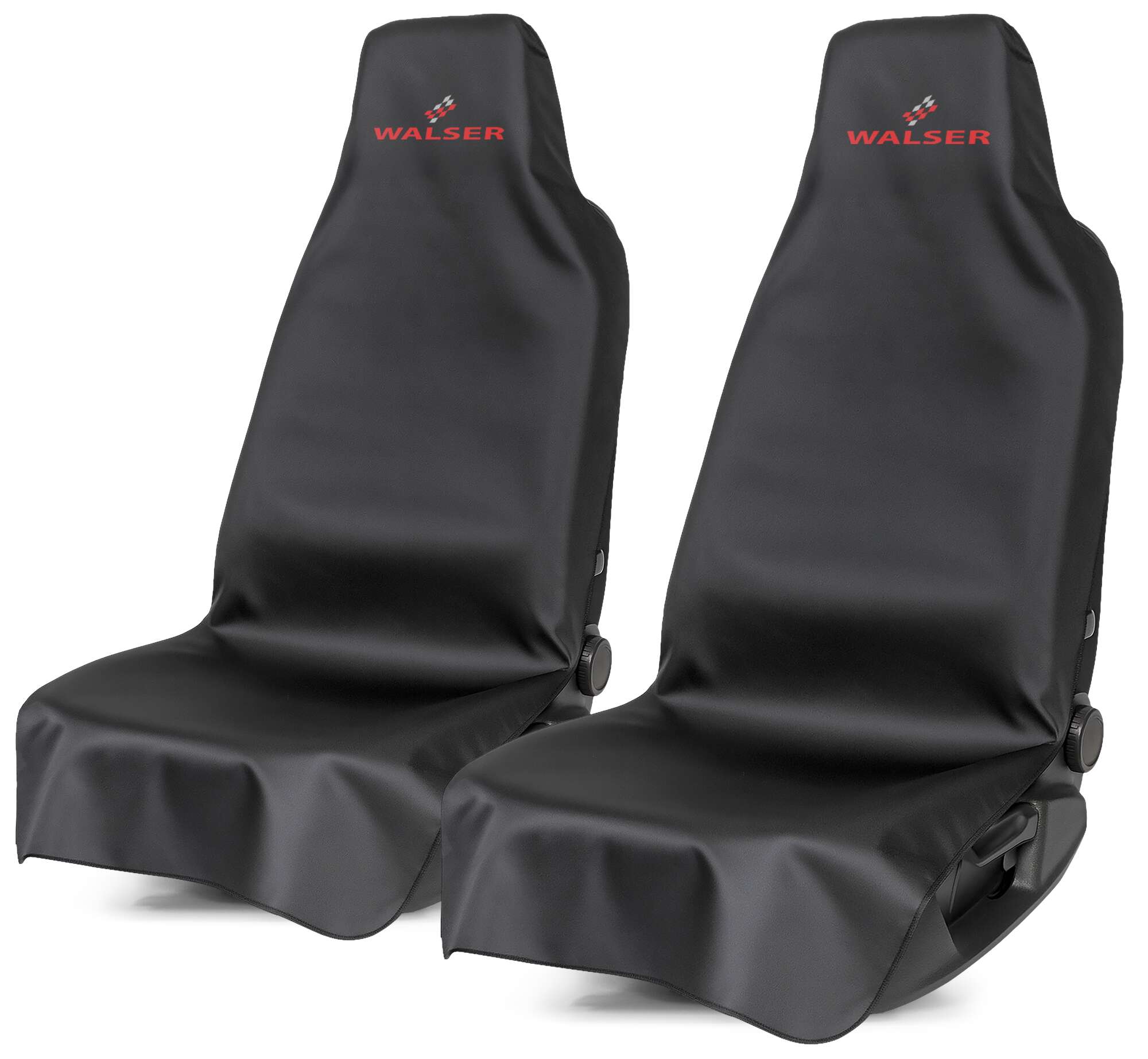 Autositzbezug Protector 2VS 1ltg schwarz - Logo Walser Kissen, Dekoration für Zuhause