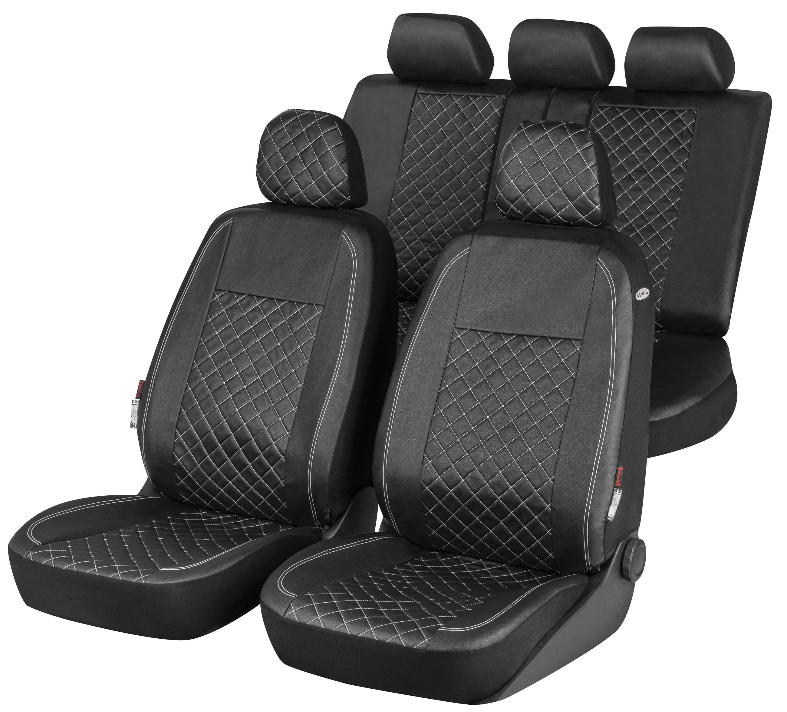 img_prd_11062_nappa_schwarz__sall__aec__v1 Car Seat Cover Nappa, Car Seat Cover Complete Set black