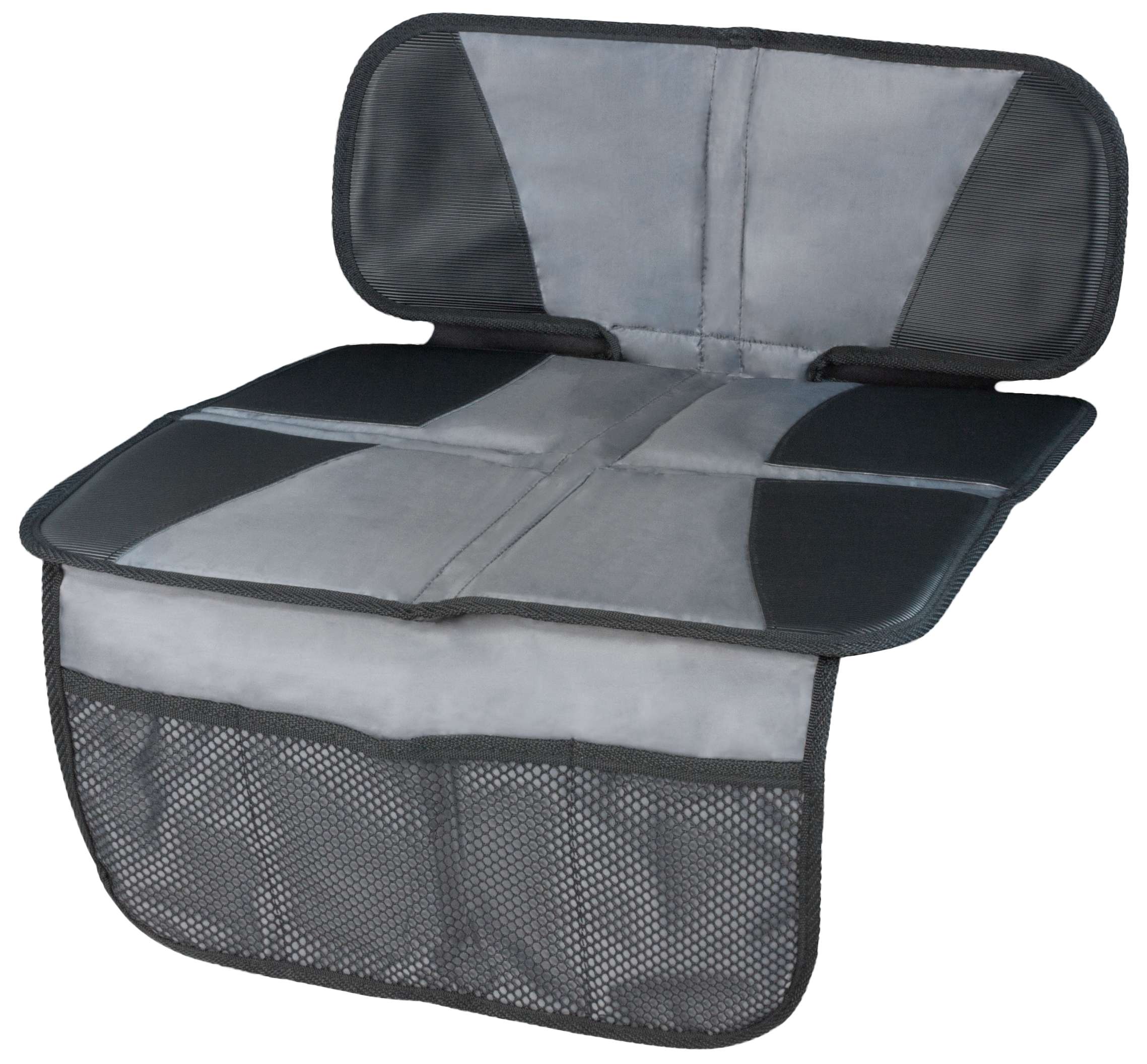 Coussin pour siège enfant Boris, tapis de protection pour siège enfant gris/noir