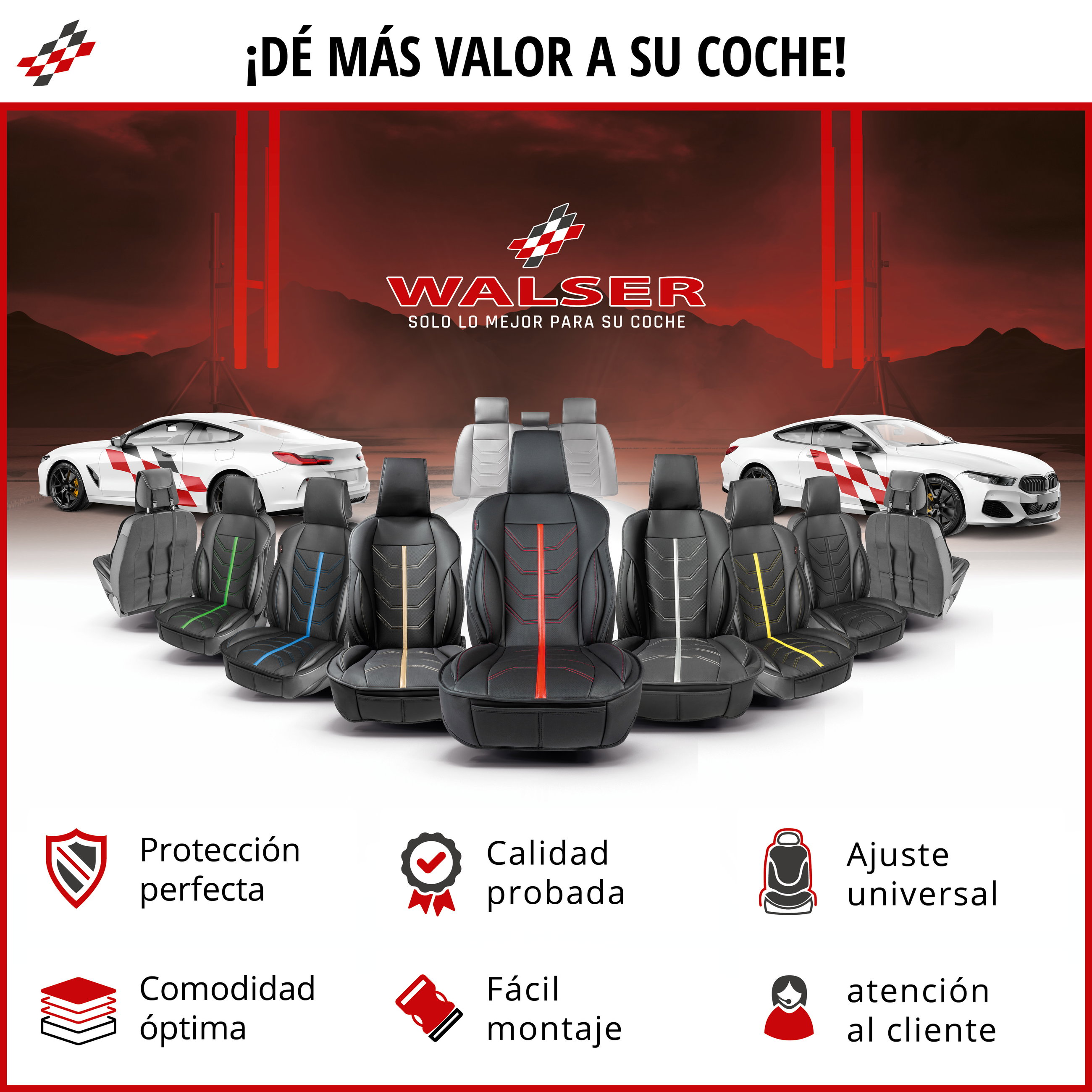 Sitzbezüge, Autositze, Autozubehör, Leder, Stil