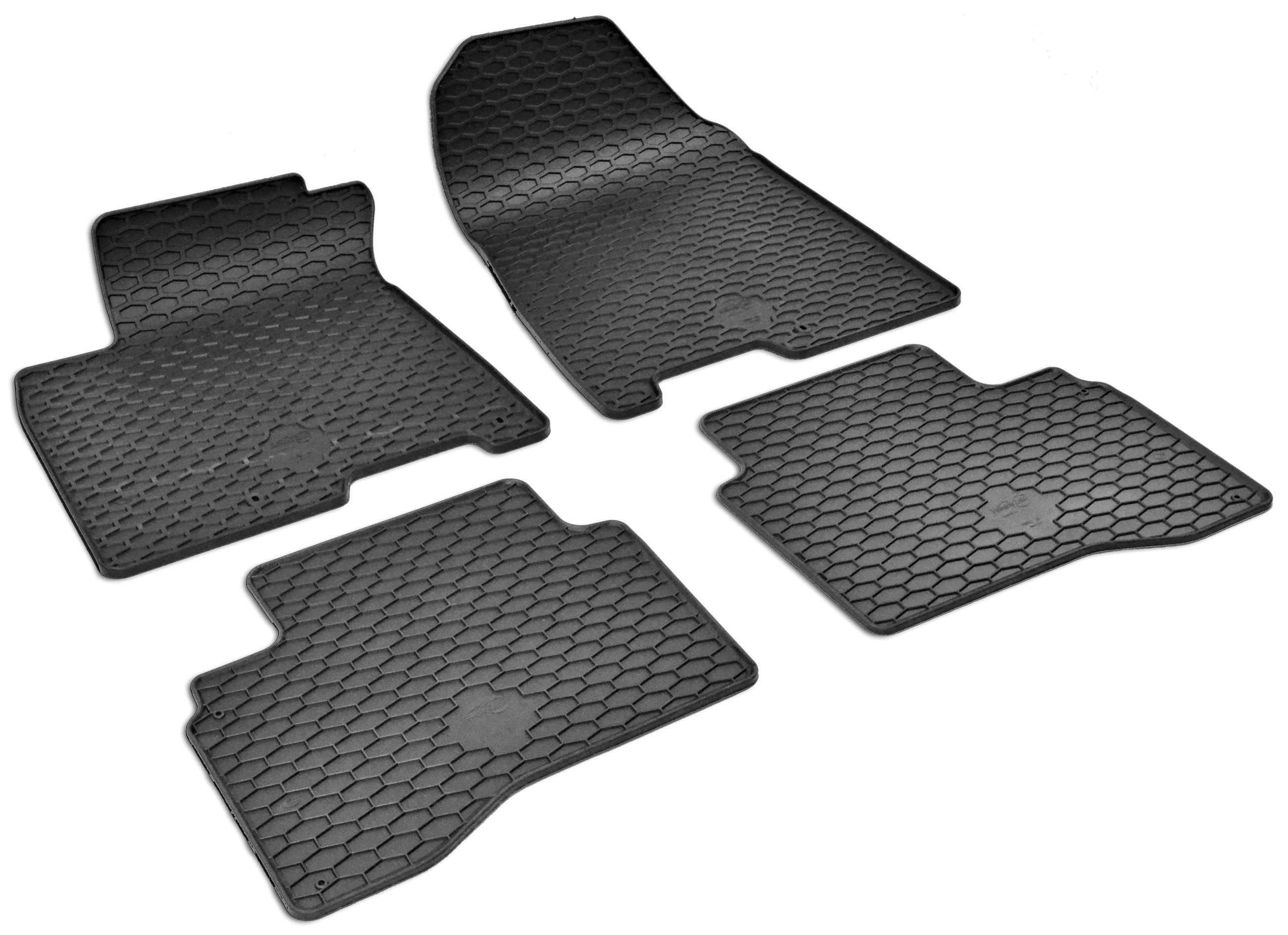 Rubber mats DirtGuard for Kia Niro 09/2016-08/2022, also suitable for hybrid