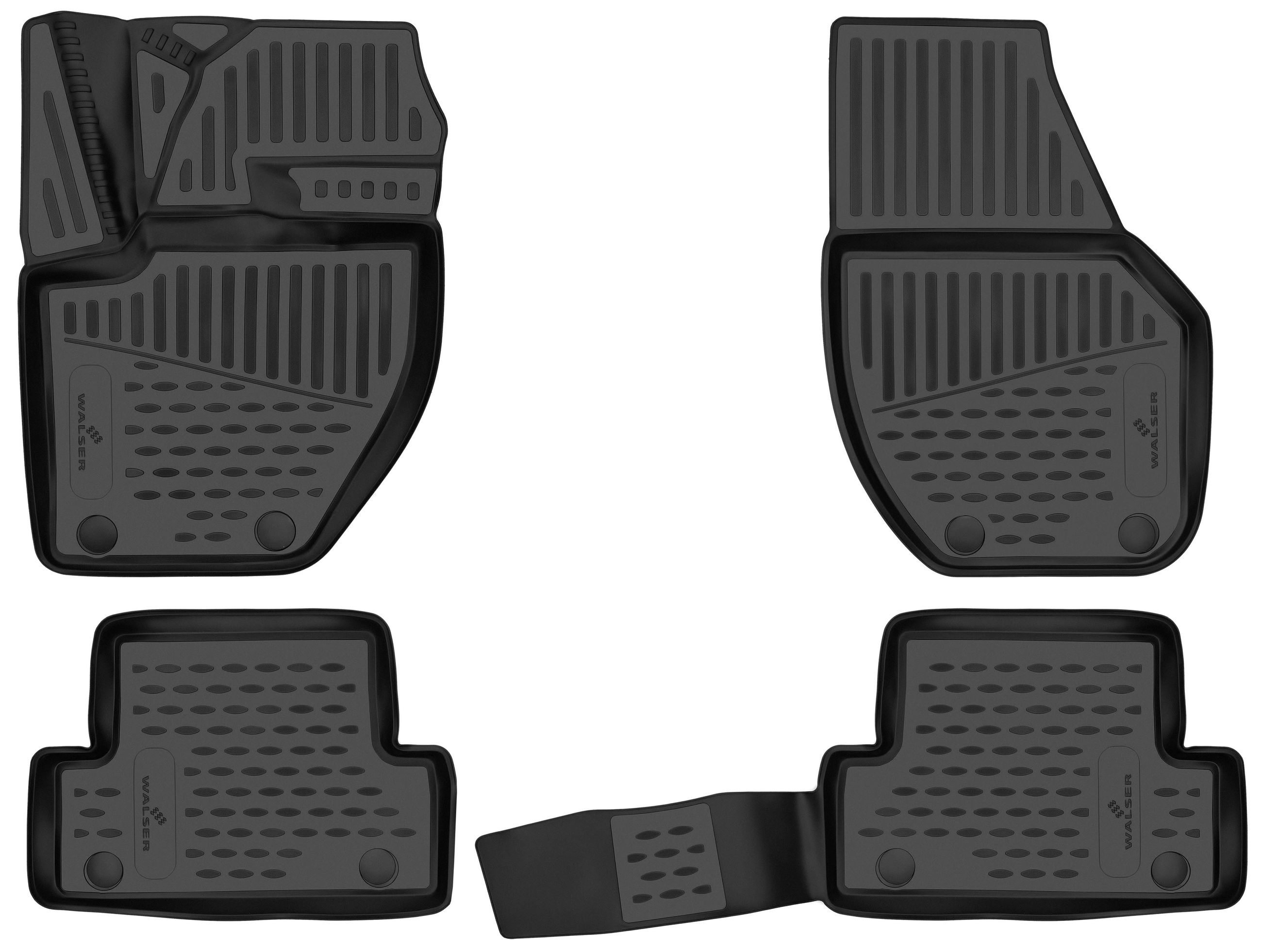 XTR Rubber Mats for Volvo V40 2016 - 2019