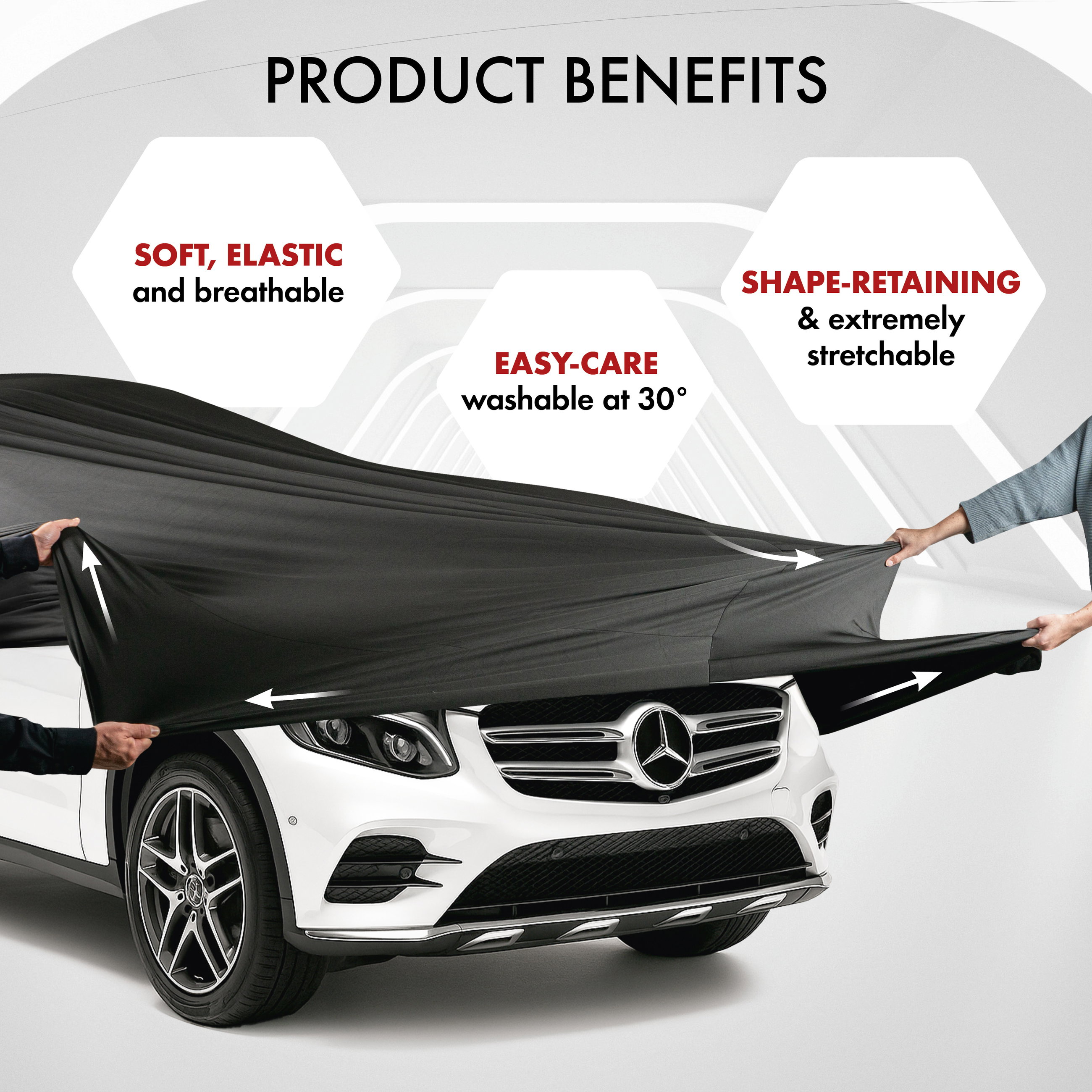 Car cover Indoor Stretch size 9 SUV/VAN black