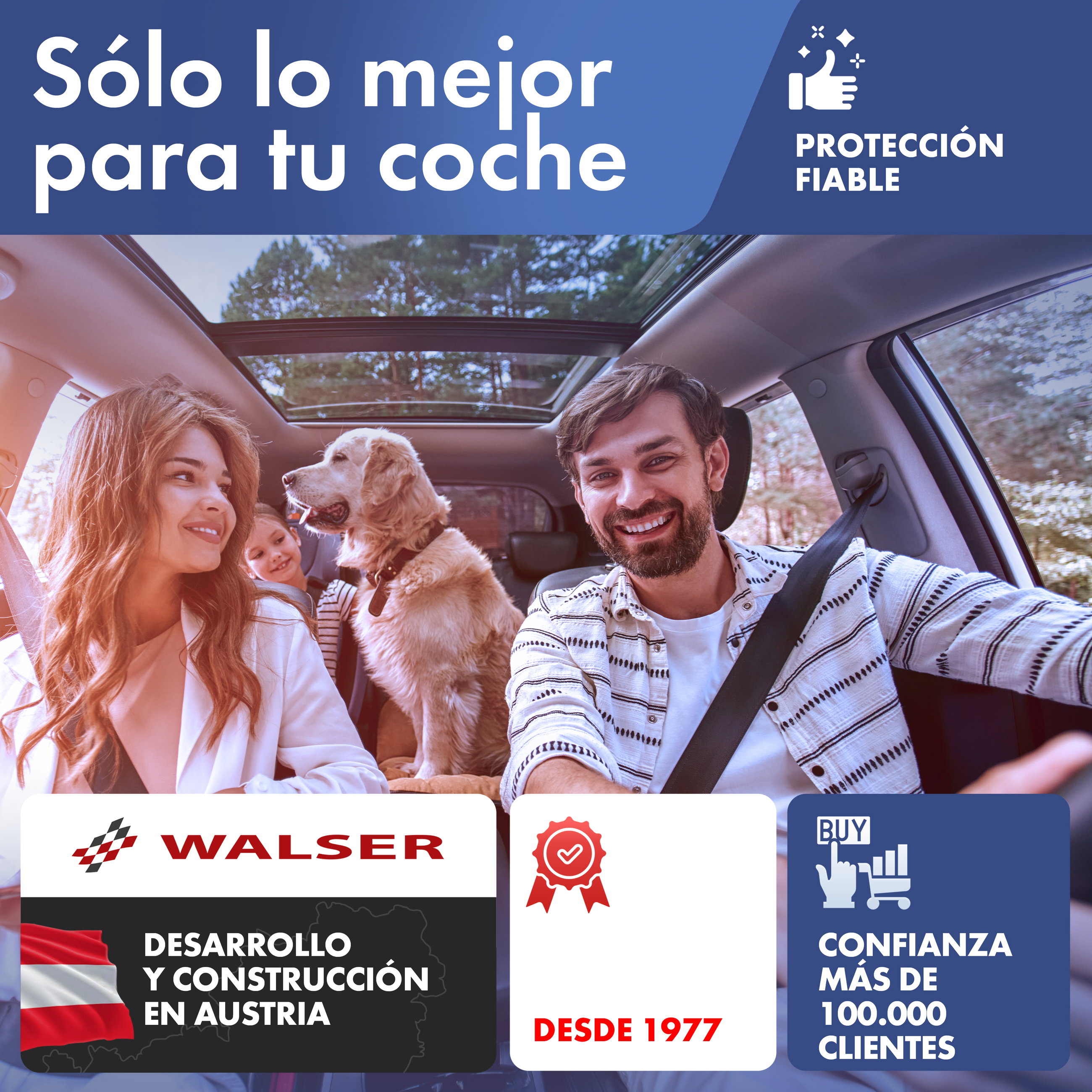 Werbung, Plakat, Erwachsener, Mann, Person, auto, auto, hund, sonnenunterdach, familie, auto, auto, family, car interior, dog, auto, auto, innenraum, hund, familie, auto, auto, hund, familie, sonnendach, auto, SUV, Hund, Schiebedach, Familie, SUV, Auto-In